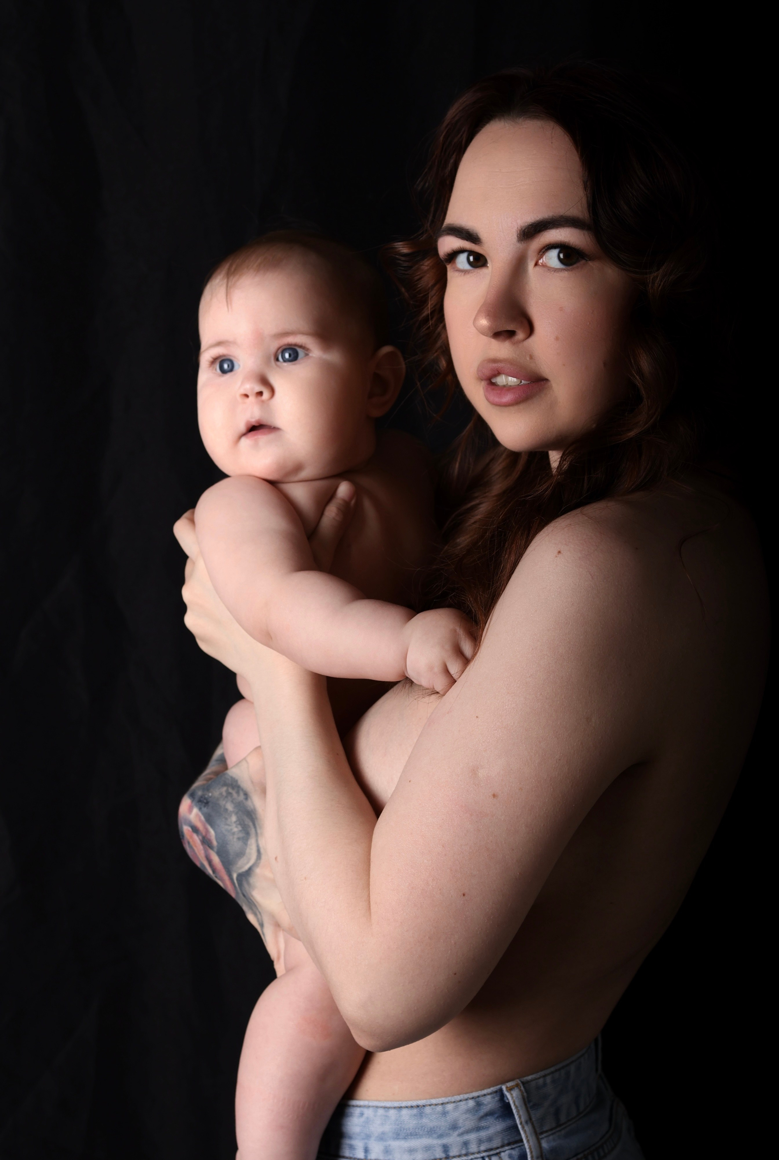 Анастасия и малышка Стеша. Phbyadel.wfolio.pro