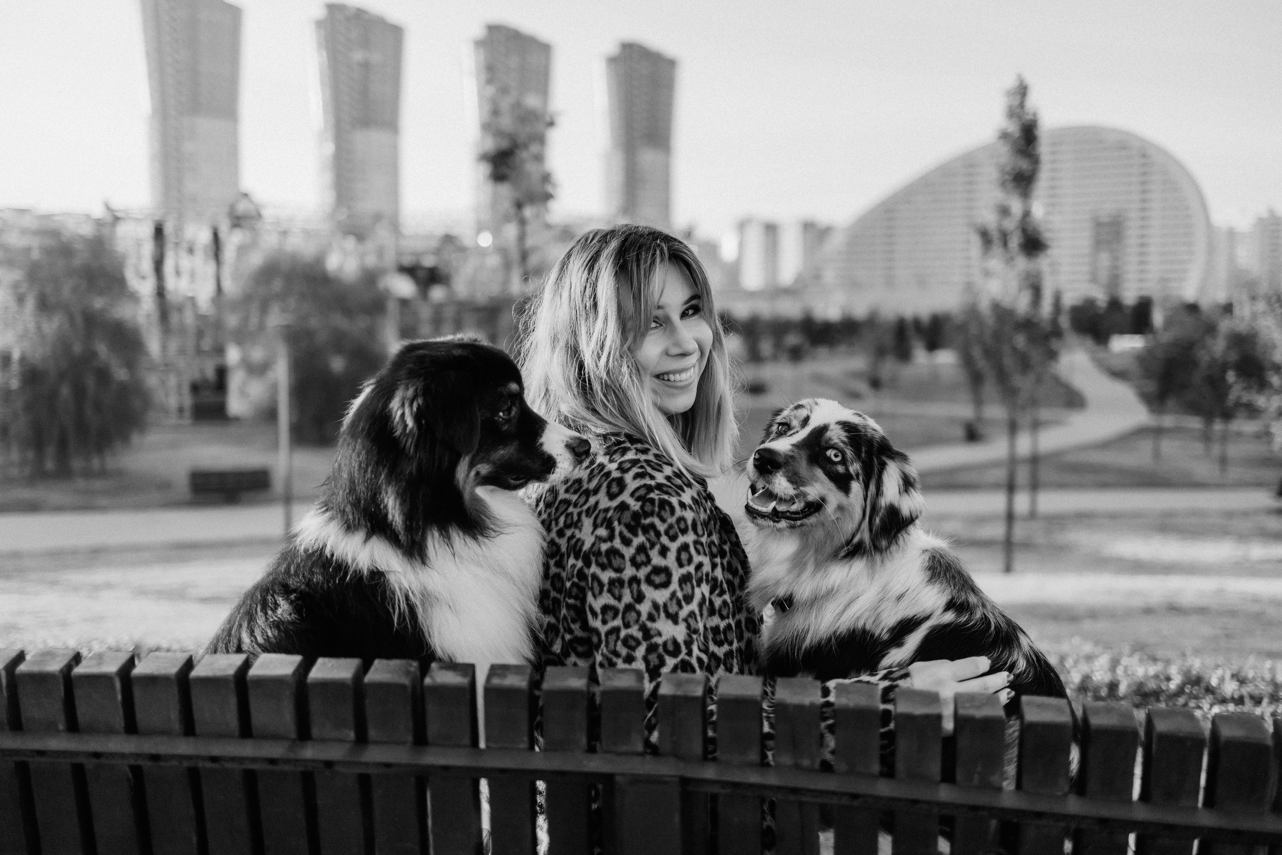 Аня, Чарли и Ева. Фотограф-анималист Елена Радченко, Москва