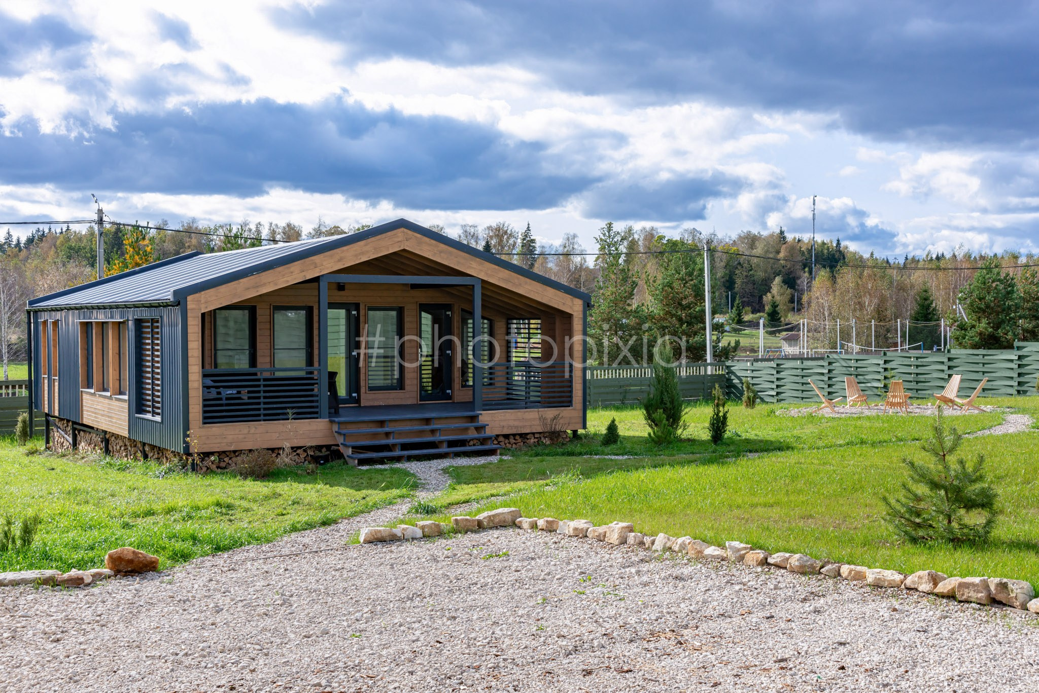 Съёмка загородного дома для аренды в ДПК Большие Всходы. Интерьерная съёмка и виртуальные туры — Интерьерный фотограф Кузнецов Сергей (photopixiq)