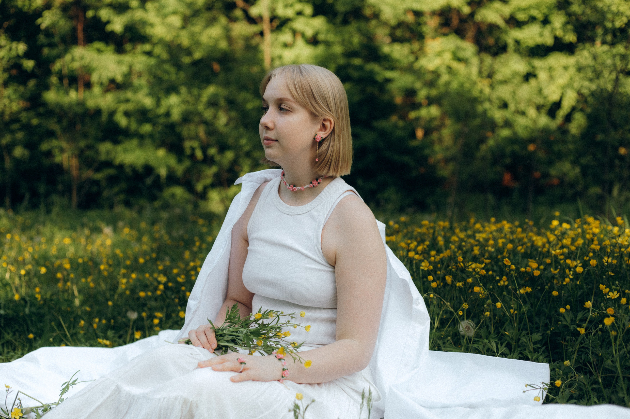 Съёмка украшений для «Dewy Garden». Фотограф Санкт-Петербург Князева Елизавета
