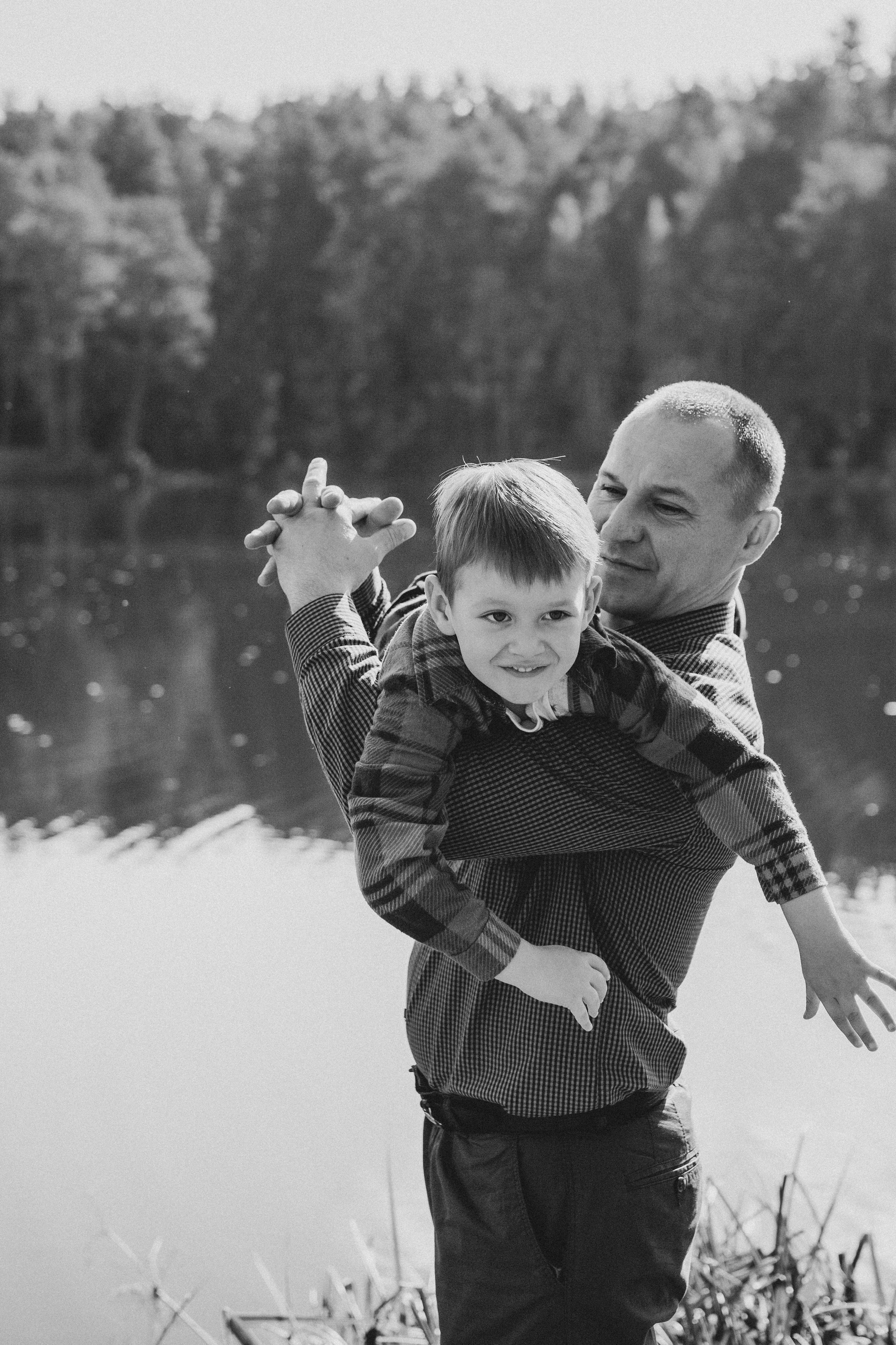 Елена и семья. Фотограф Анастасия Петрова