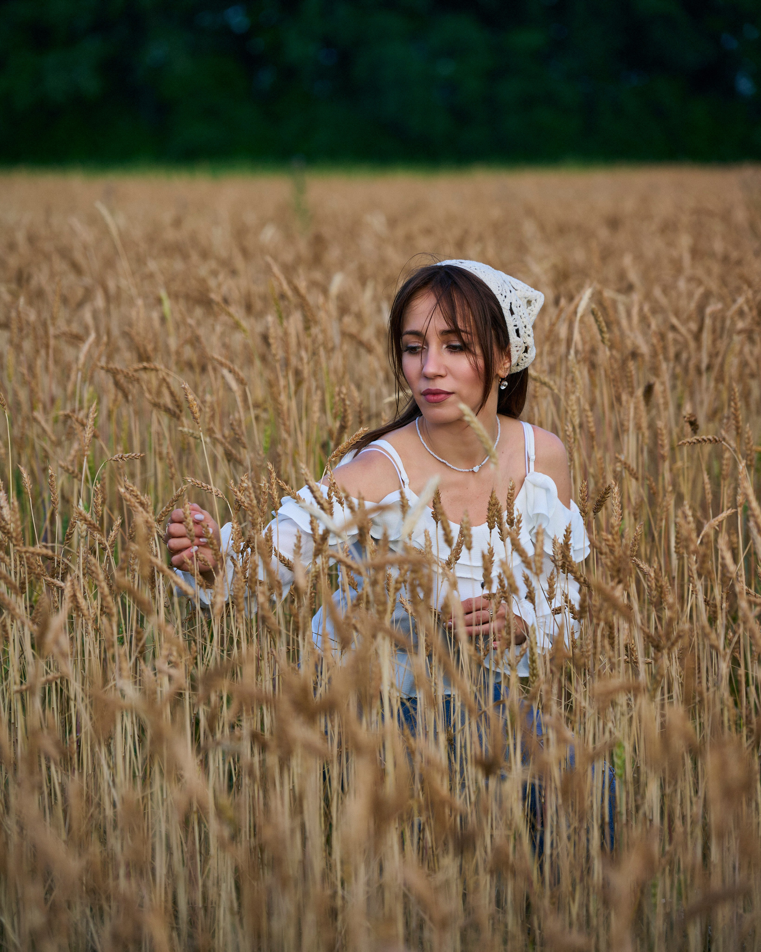 Екатерина | Пшеничное поле. Фотограф Александр