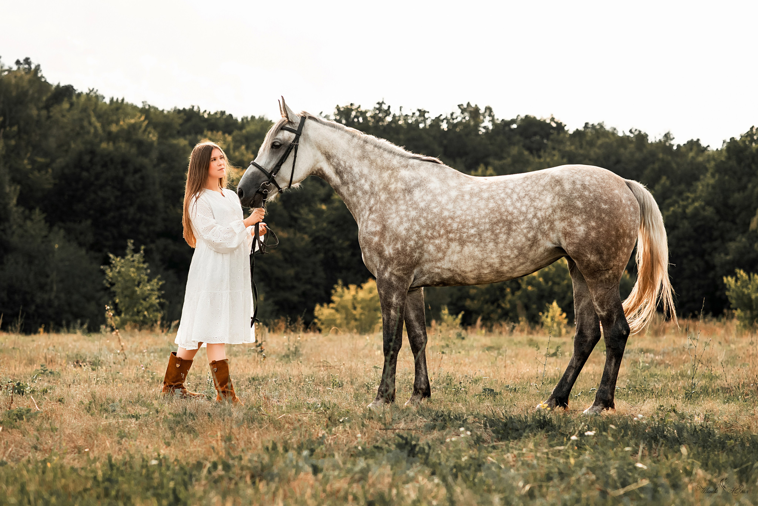 Ольга и Каори. Конный фотограф в Саратове Юлия Иванова