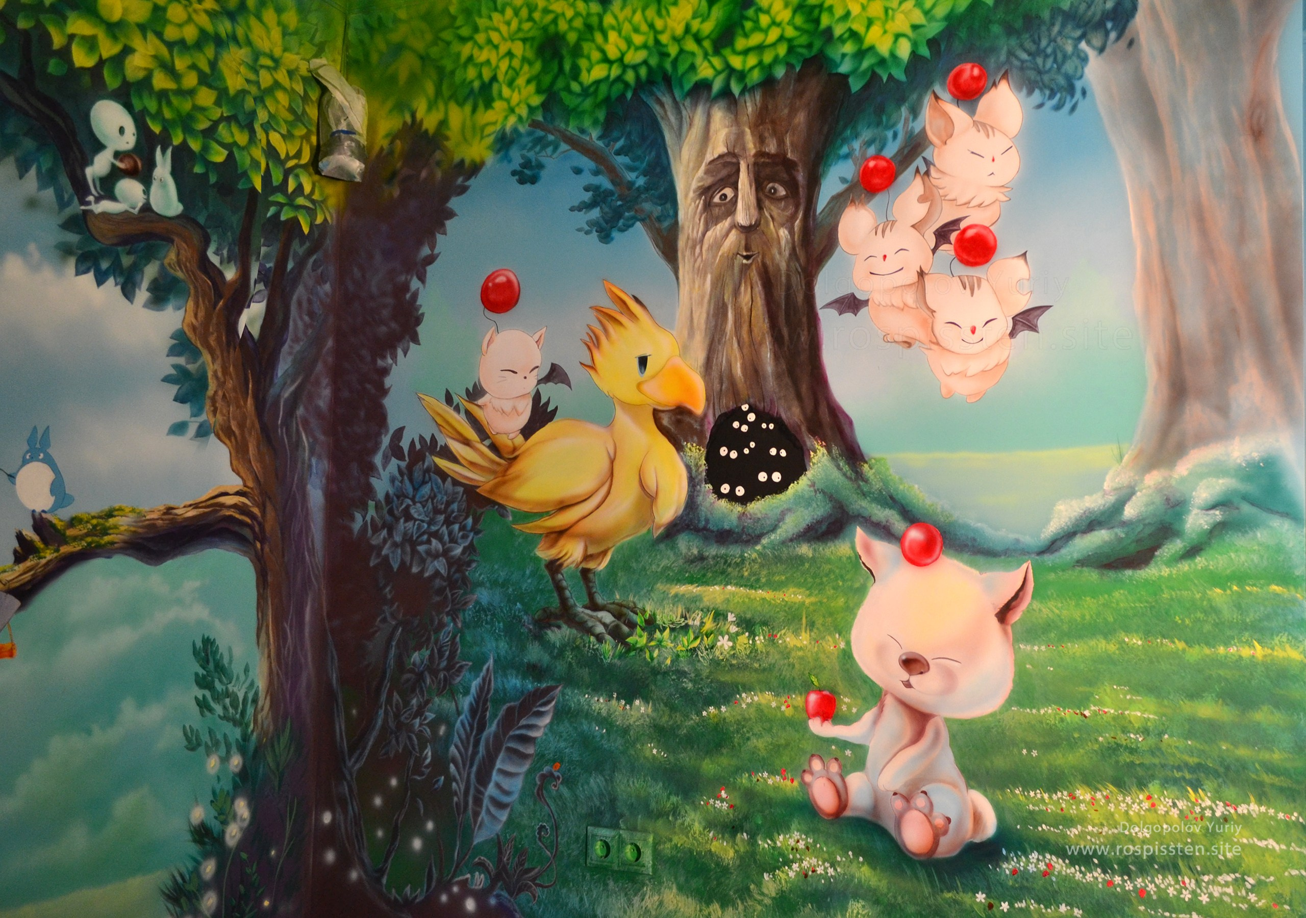 Роспись стен в стоматологию