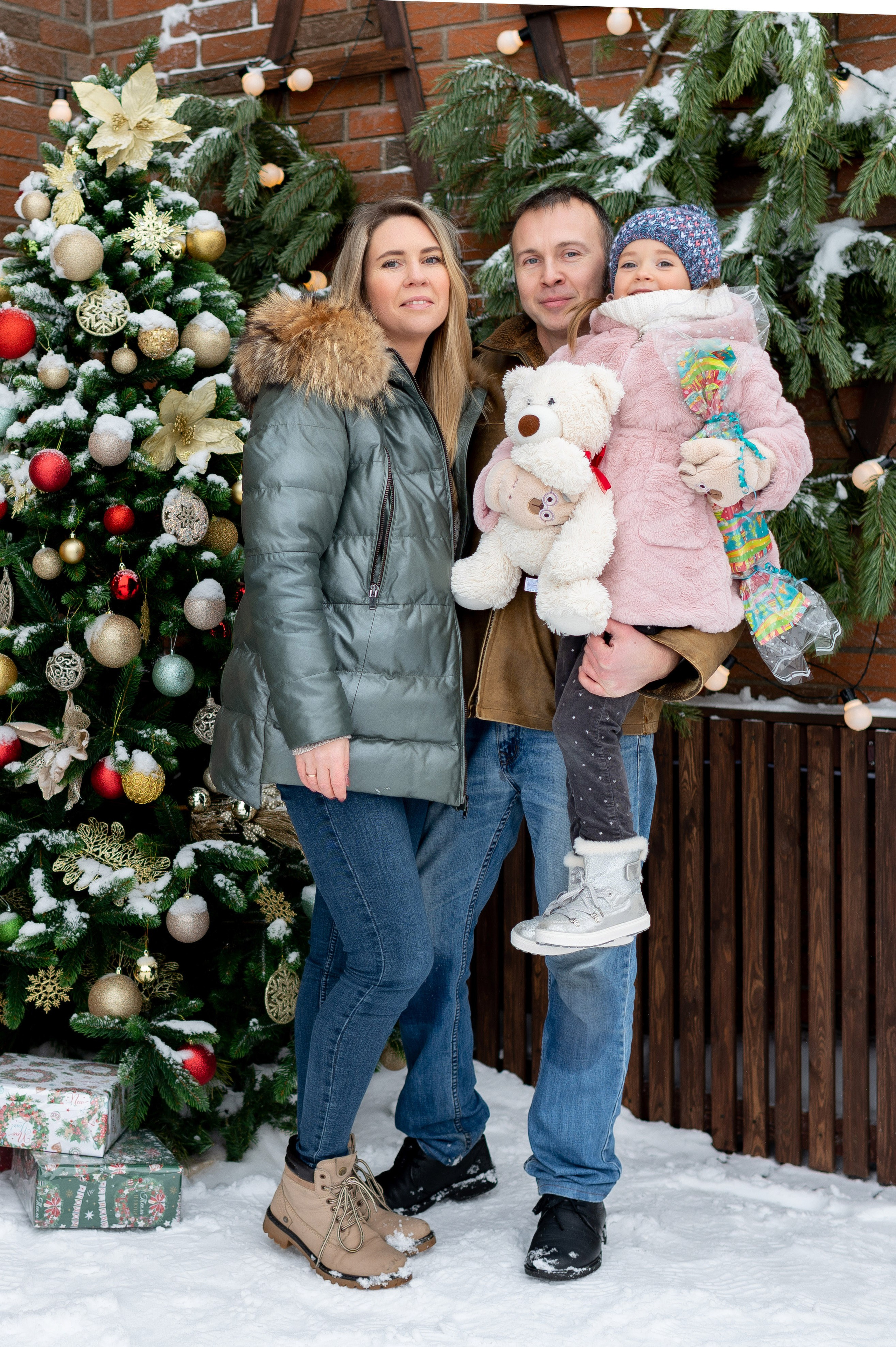Новогодняя терраса. Портретный, семейный и свадебный фотограф в Санкт-Петербурге и в Москве Ширяев Денис