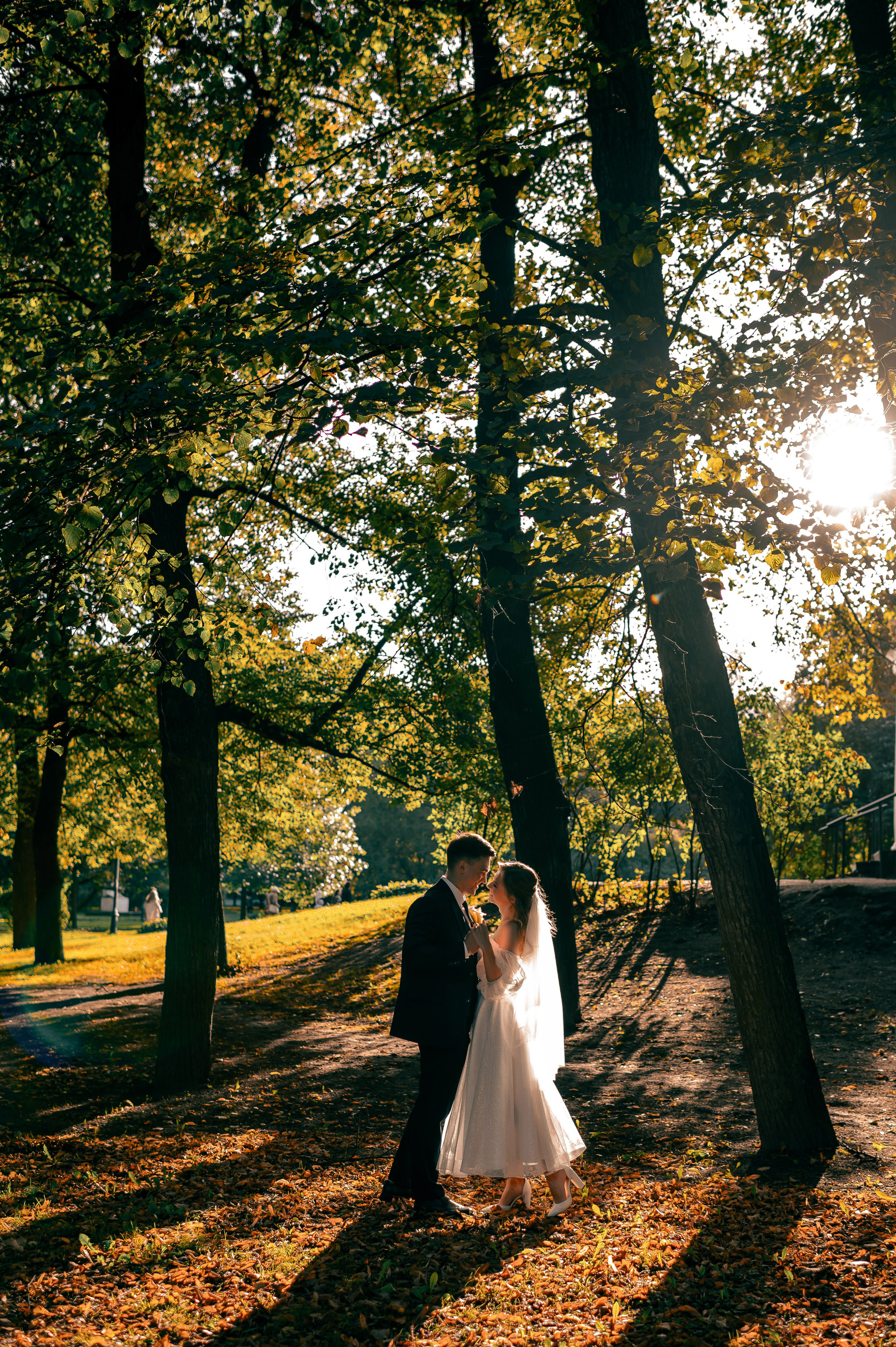 Анастасия и Михаил (Второй Дворец Бракосочетания на Фурштатской улице 52, фотосессия в Таврическом парке). Портретный, семейный и свадебный фотограф в Санкт-Петербурге и в Пушкине Ширяев Денис