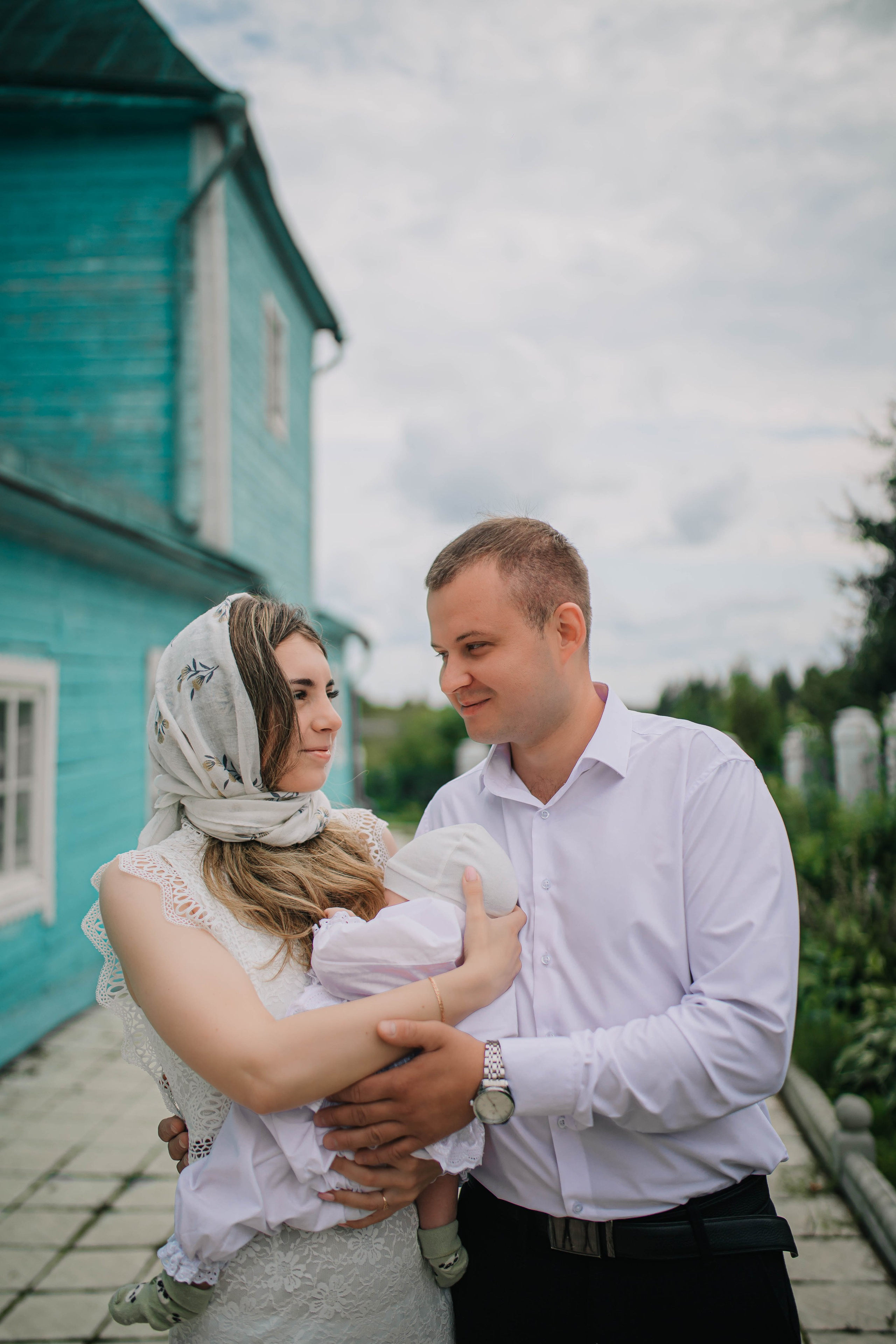 Крещение Кирилла. Фотограф Дарья Маташкова