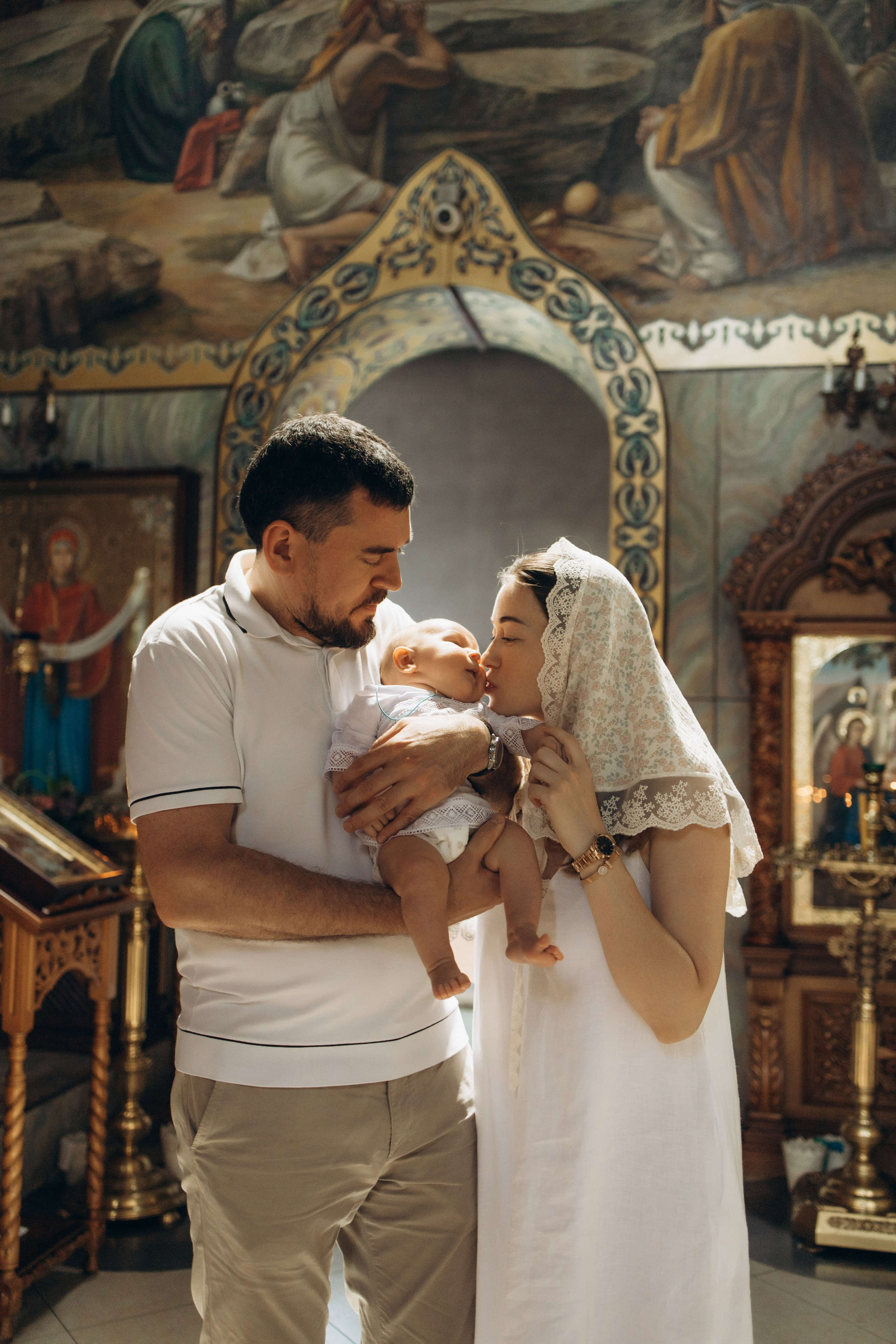 Крещение Ивана. Самый теплый фотограф в Краснодаре Рябоконь Ксения