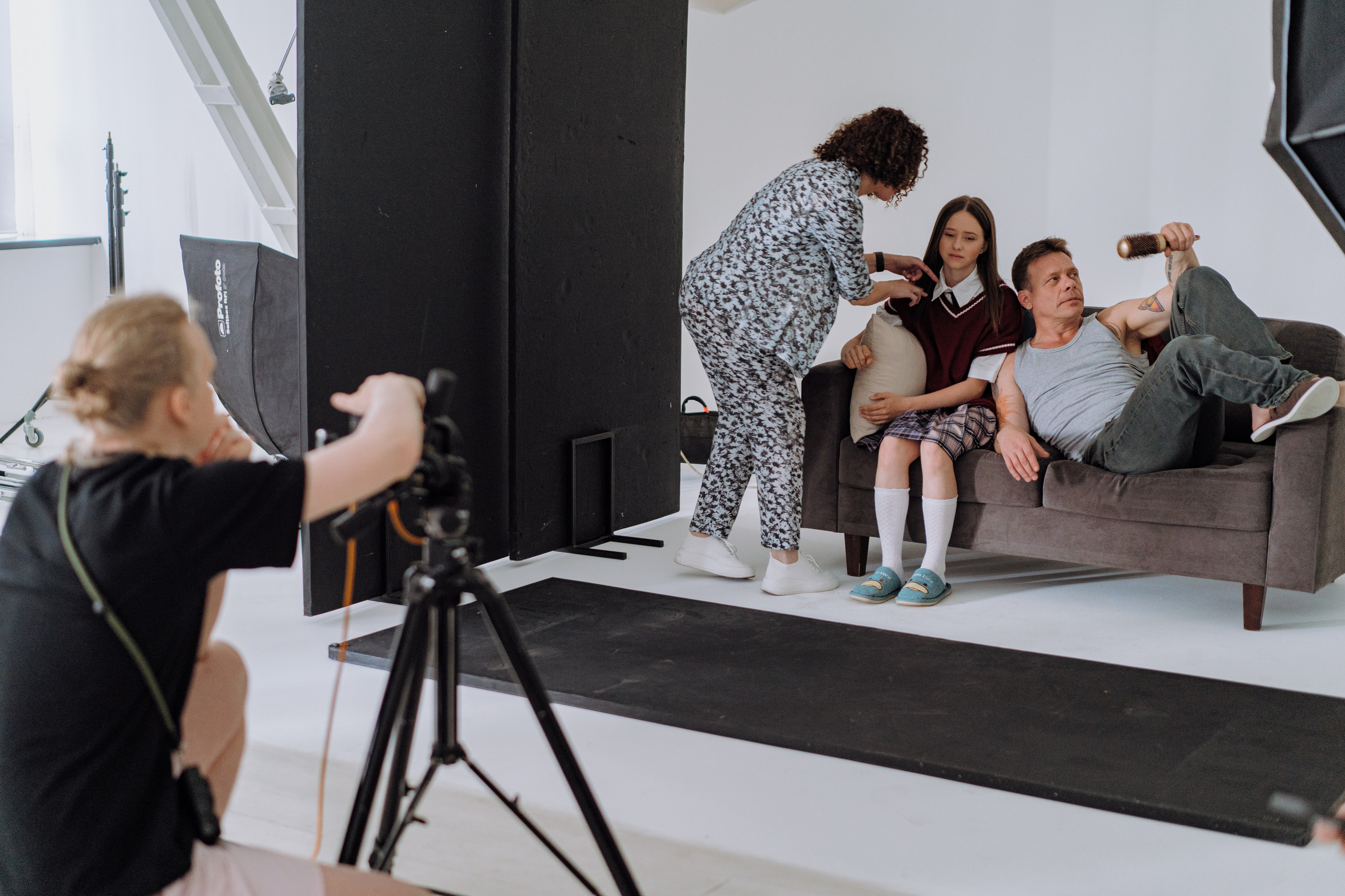 Бэкстейдж|СТС|Папа Мия. Творческий и репортажный фотограф в Москве Клим Долгов