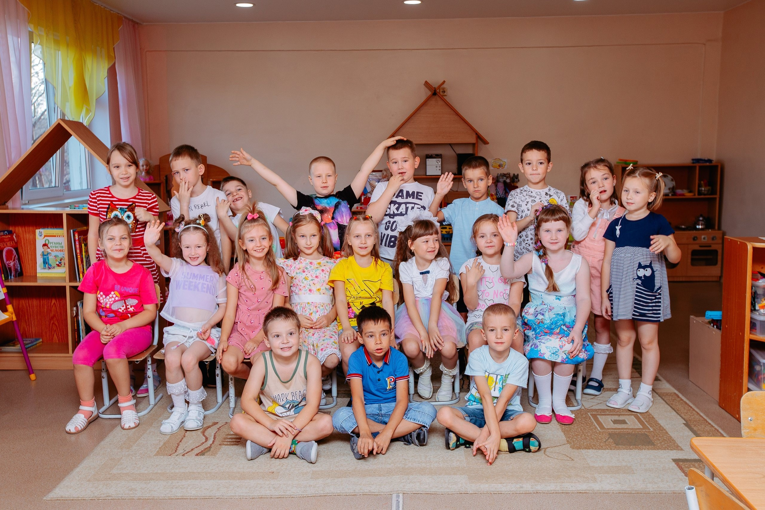 Детский сад (съемки в рамках выпускных альбомов). Фотограф Екатерина Головатюк, Железногорск Красноярского края