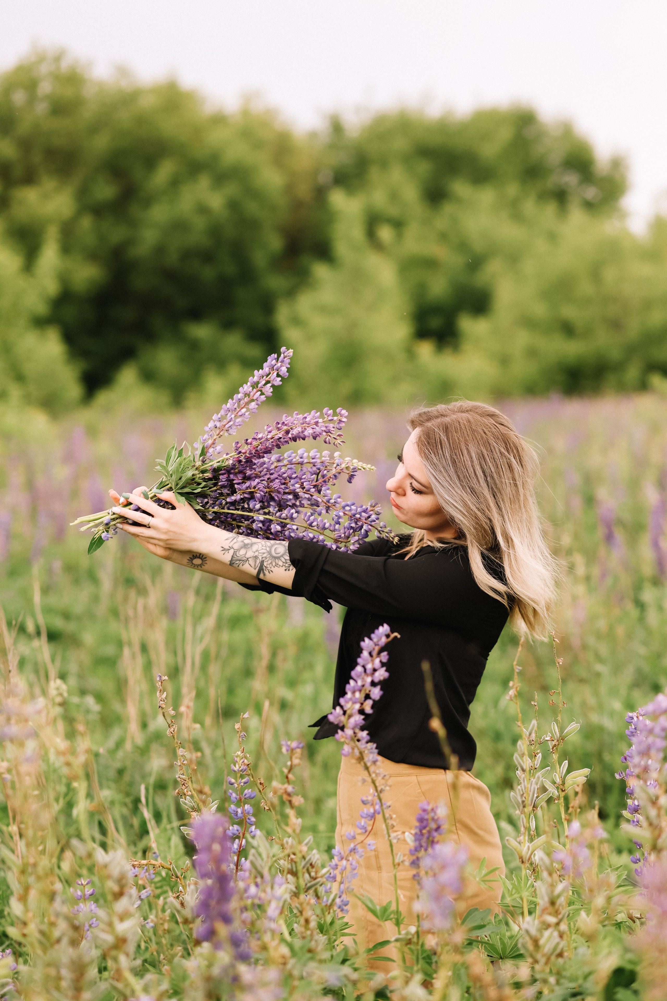 Люпины 2024. Свадебный и семейный фотограф в Рязани Анастасия