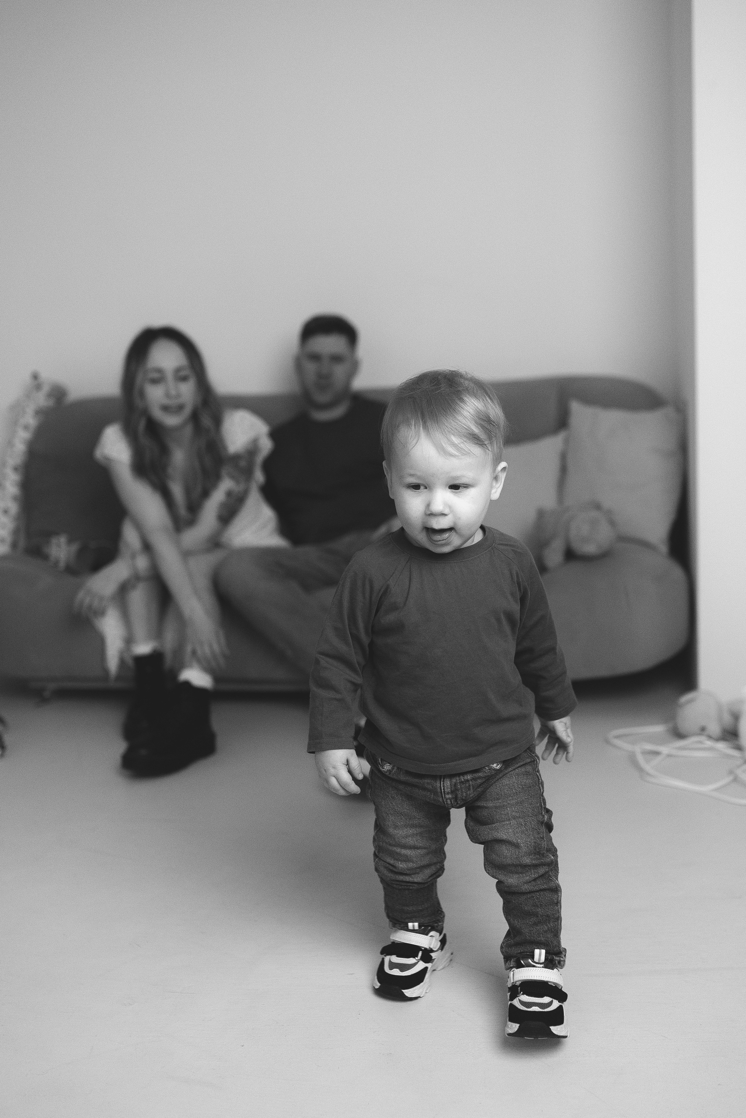 Годовасие с мамой и папой. Семейный и детский фотограф в Щелково Алена Дробот