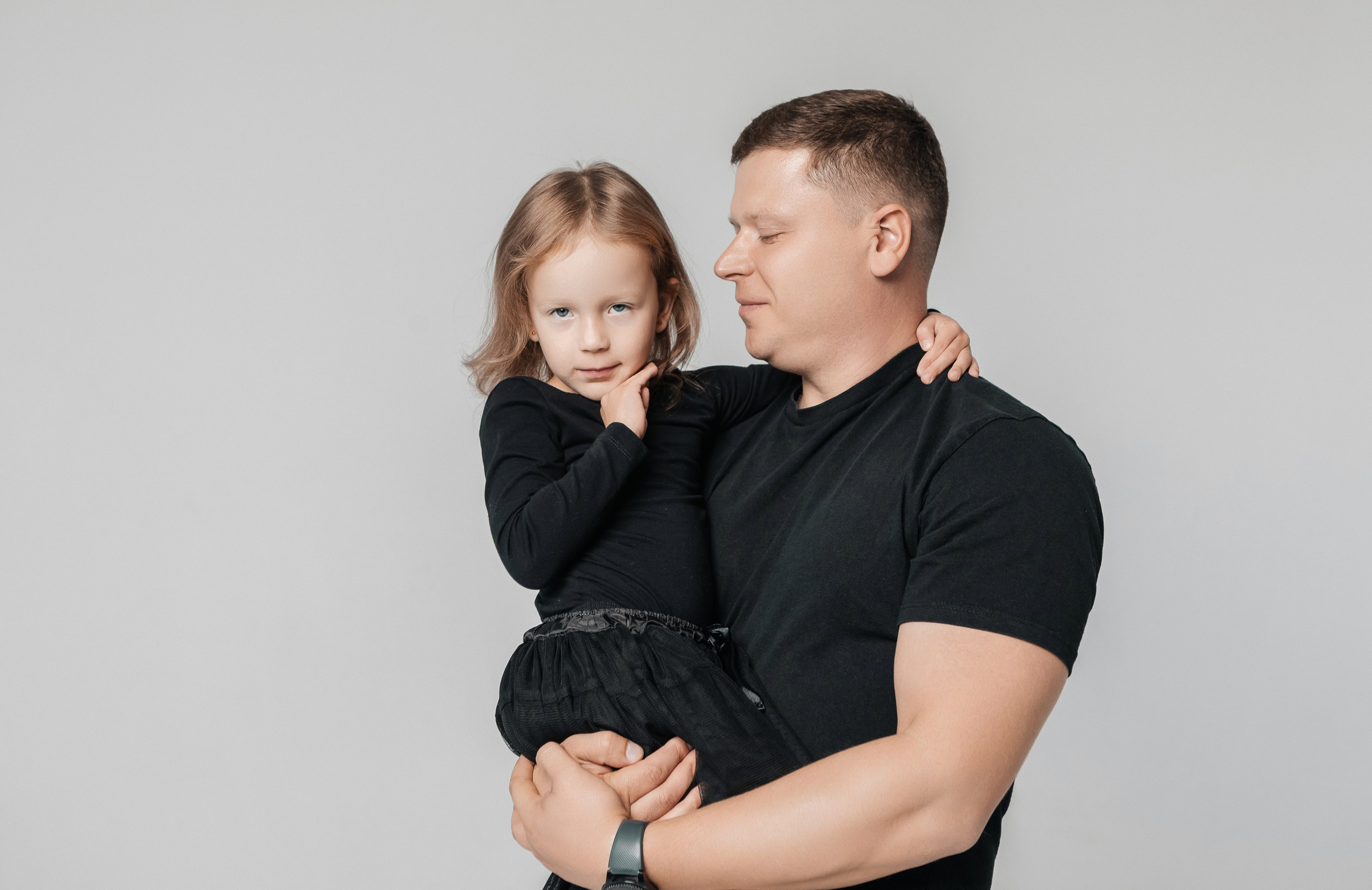 Семейная фотосессия в фотостудии. Свадебный и семейный фотограф Ибрагимова Мария из Екатеринбурга