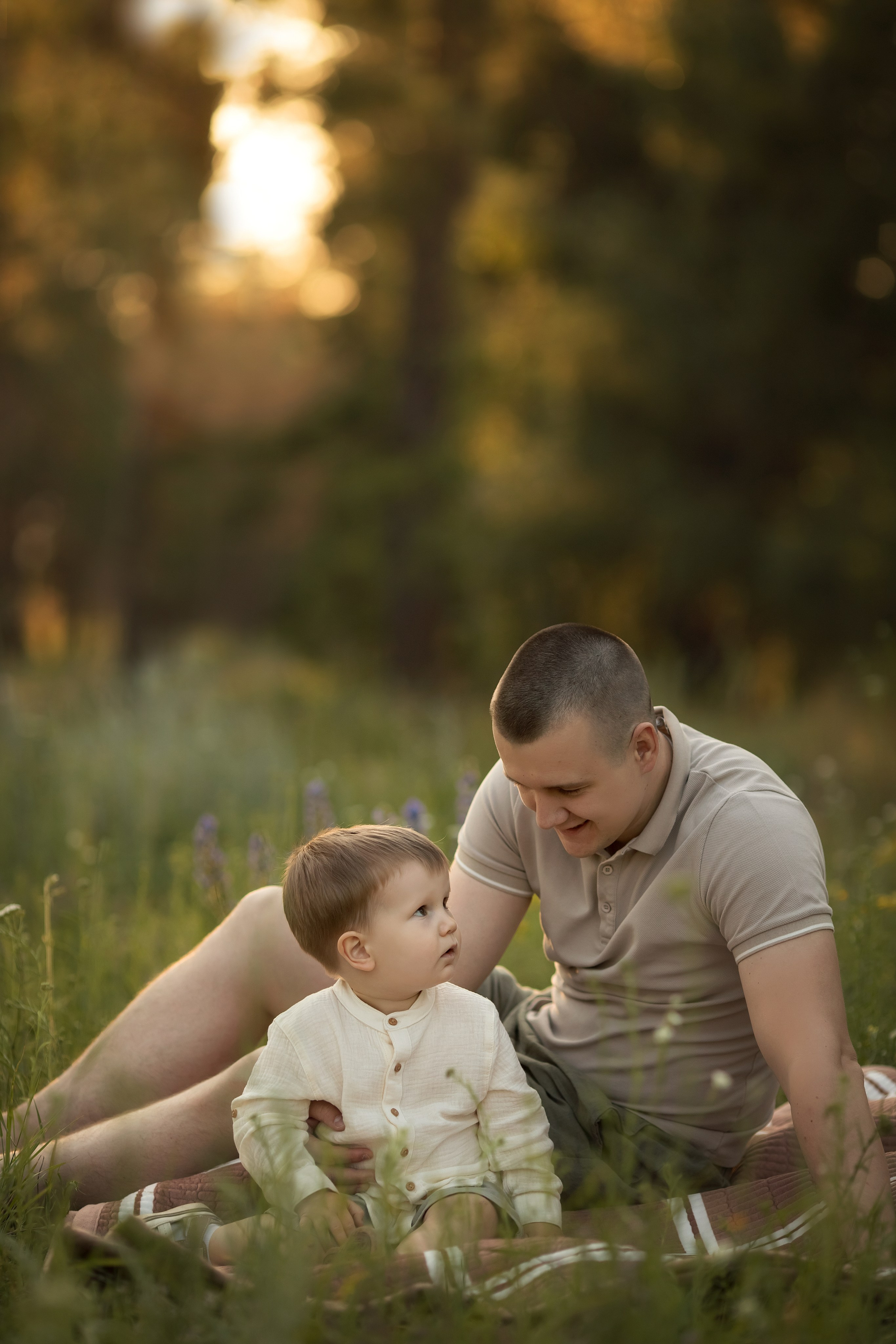 Солнечный лес. Семейный и детский фотограф в Саратове Полина Коткина