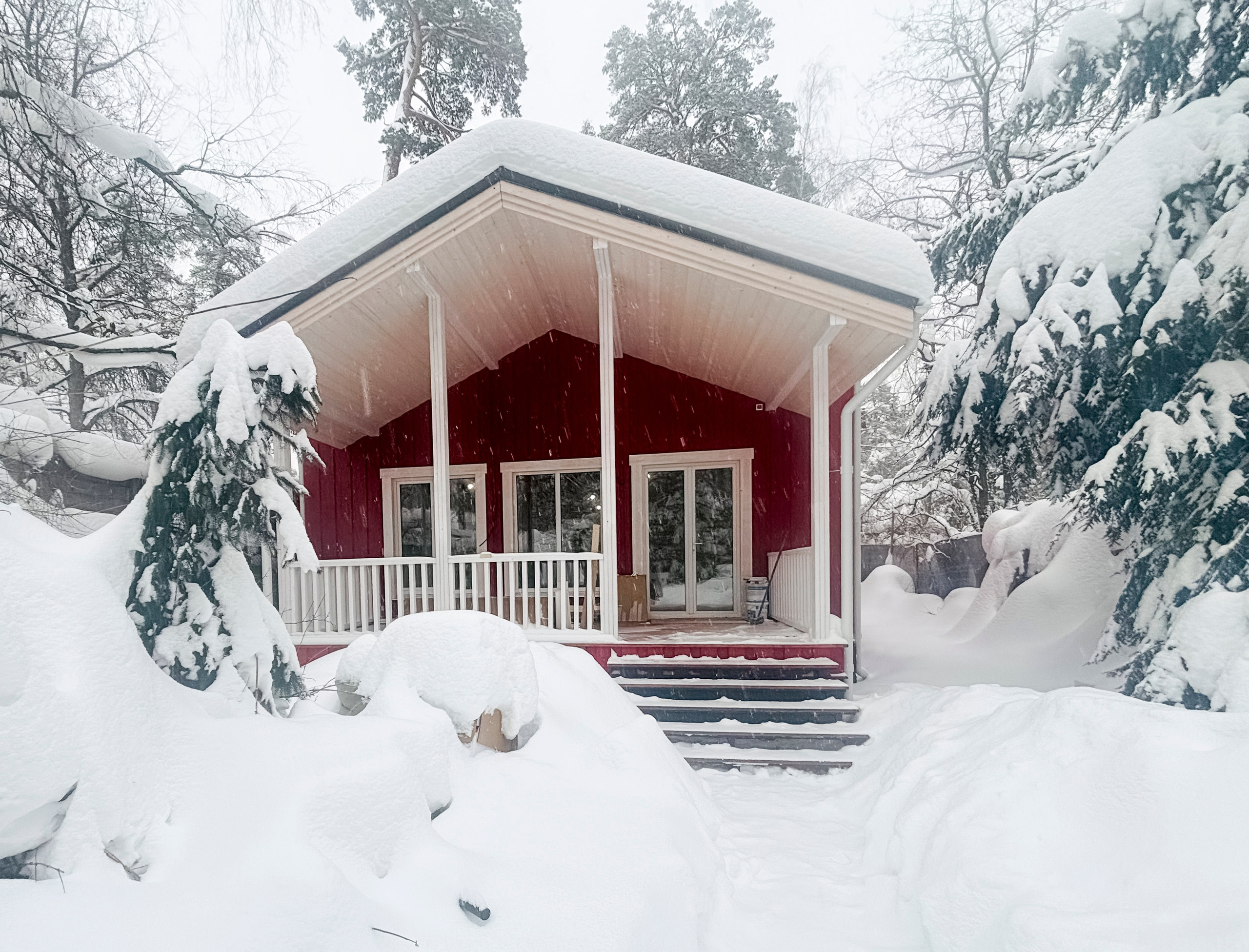 Каркасный дом Барвиха. С. Строй | Строительство каркасных домов, бань и мангальных зон под ключ. Фиксированная смета. Москва и МО