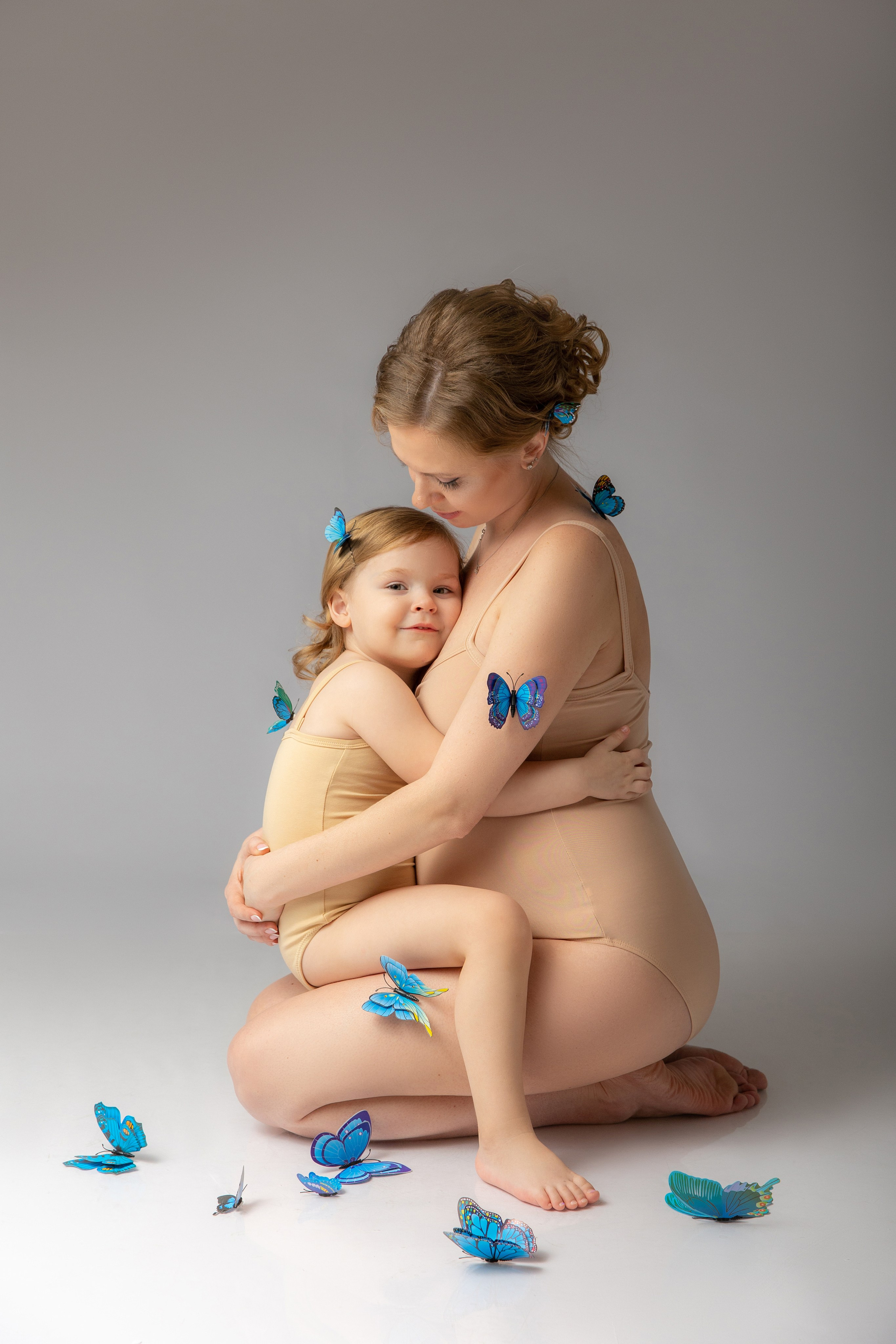 Фотосессия на фонах. Фотограф новорожденных, семейный фотограф в Санкт-Петербурге