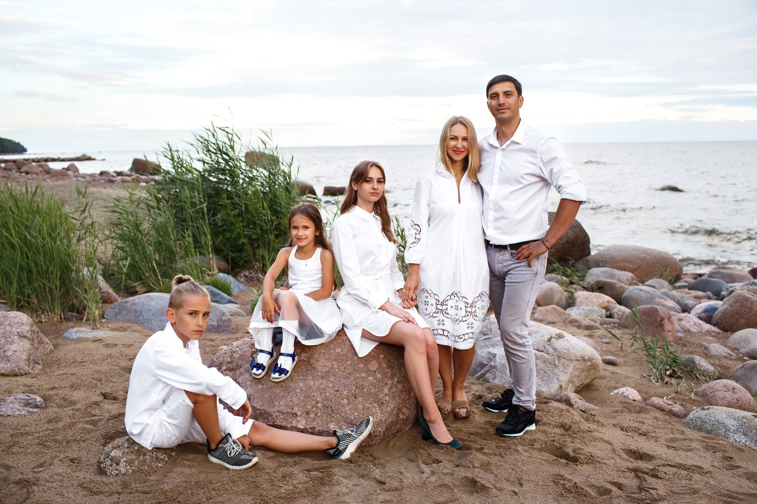 Семейная прогулка. Фотограф новорожденных, семейный фотограф в Санкт-Петербурге