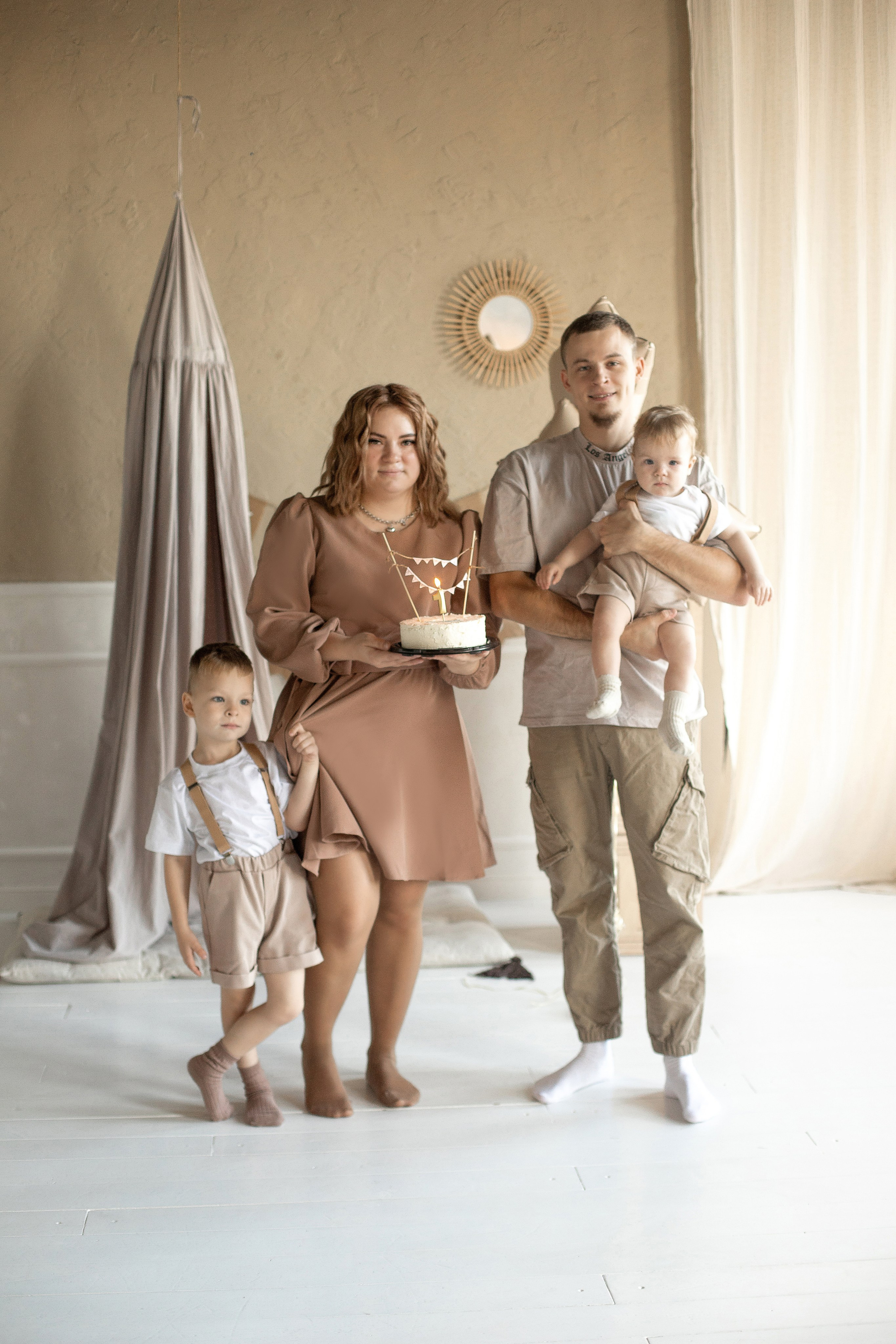 Годик малышу. Семейный и детский фотограф в Красноярске Анна Маюрова