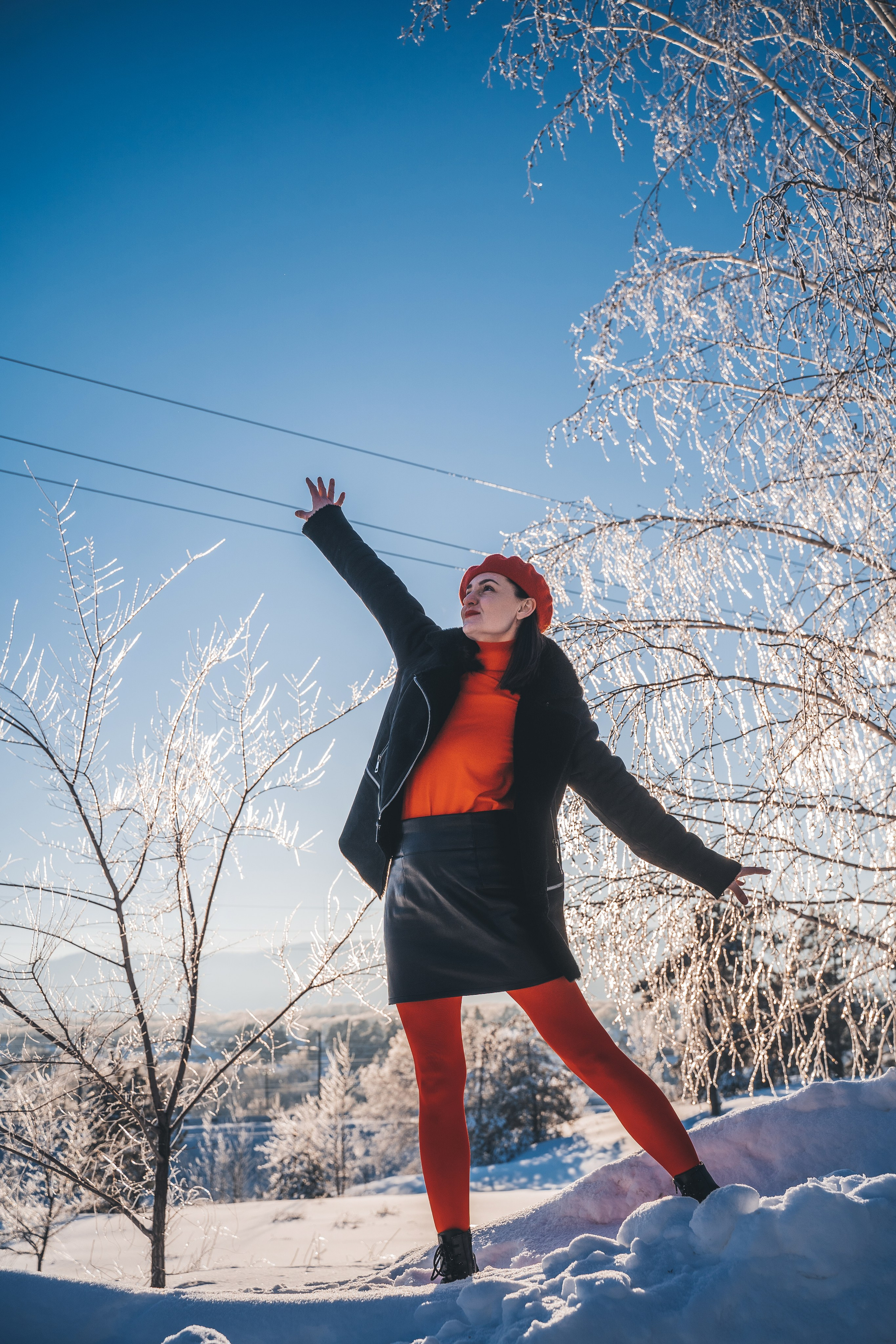 Яркая зимняя семейная фотосессия. Фотограф в Самаре Екатерина Кроз