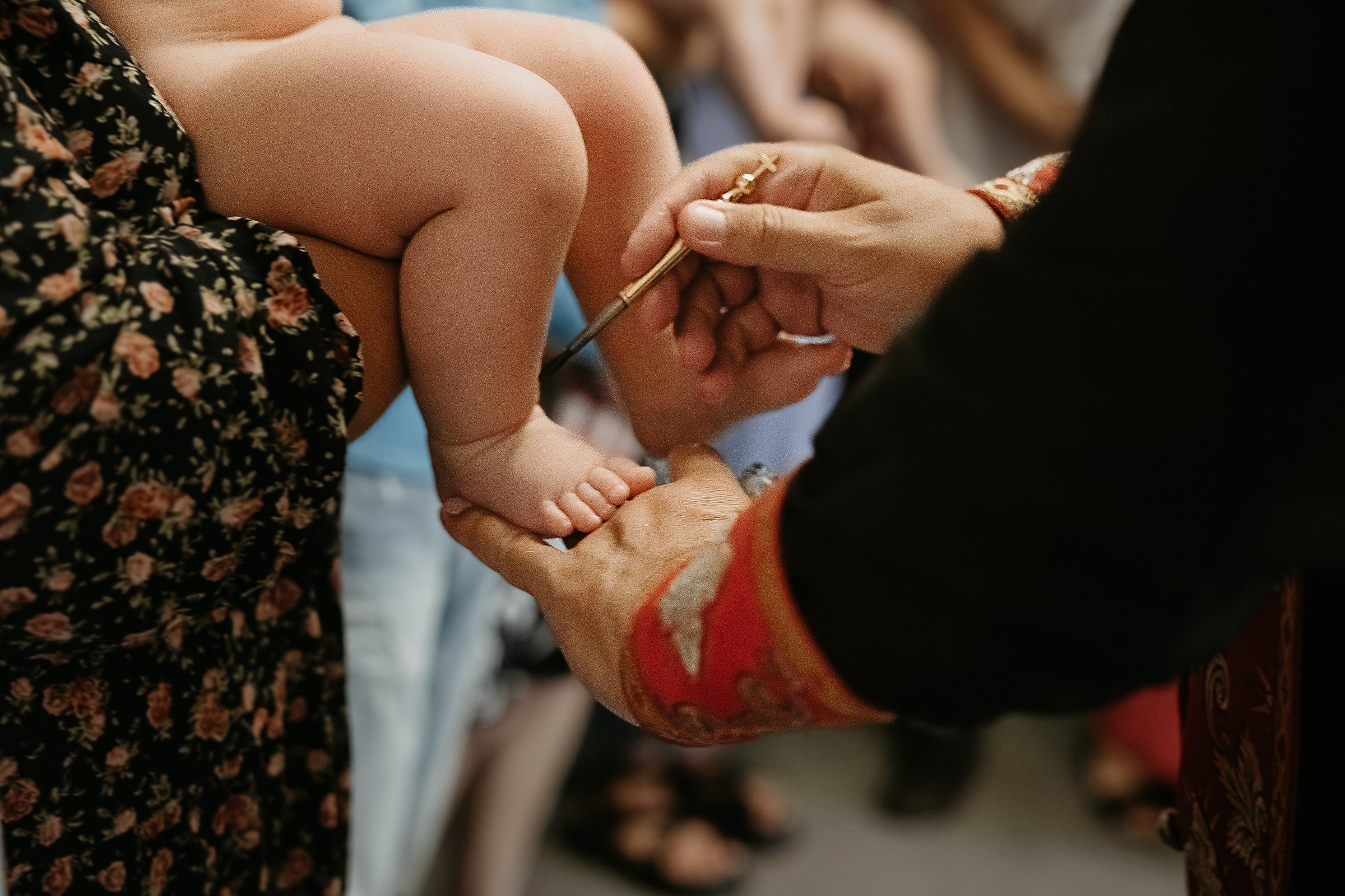 Крещение Мирославы. Семейный и свадебный фотограф в Москве Леванова Александра