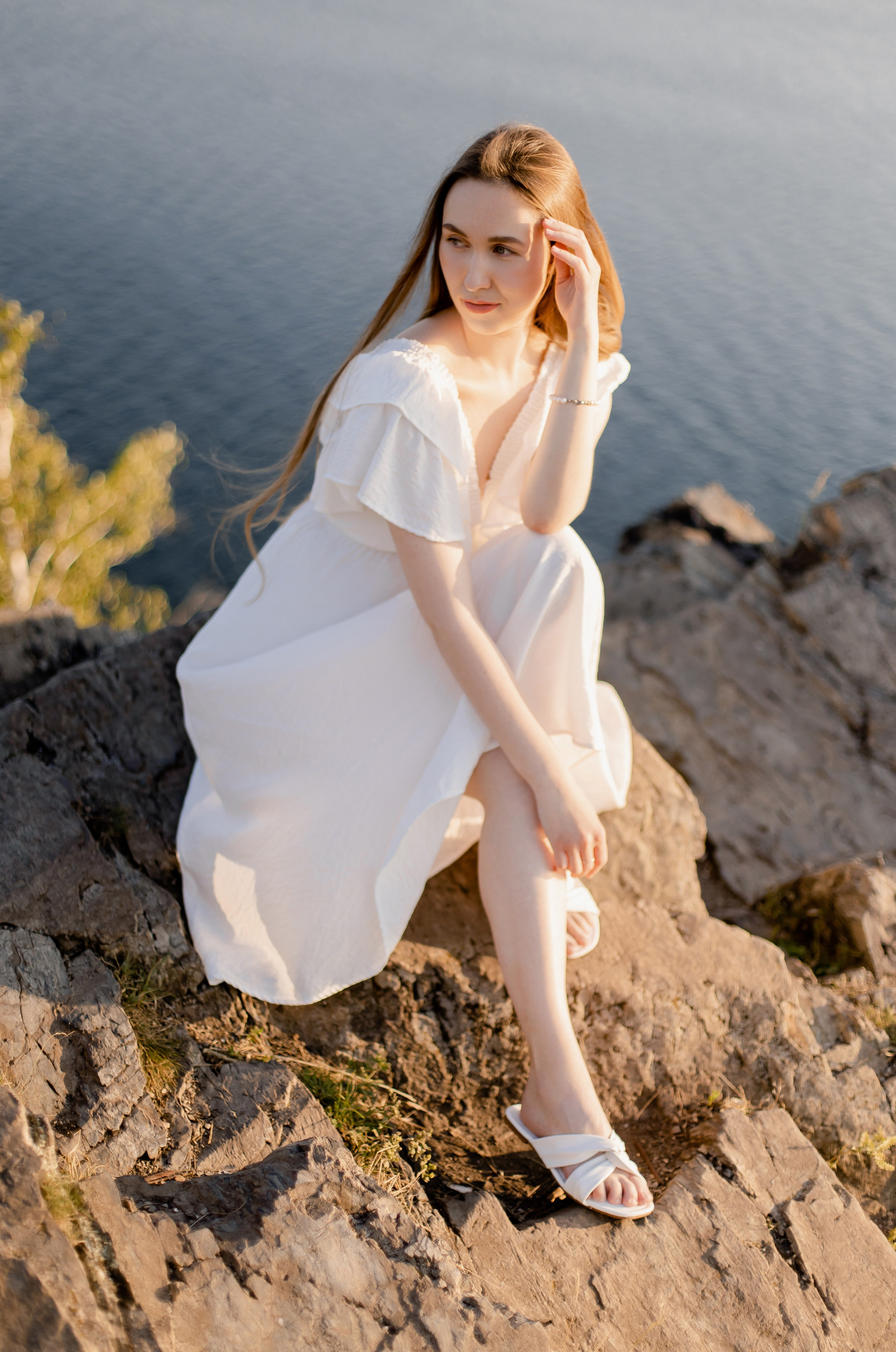 Анастасия, съёмка на закате. Свадебный и портретный фотограф в Миассе Филиппенко Дарья