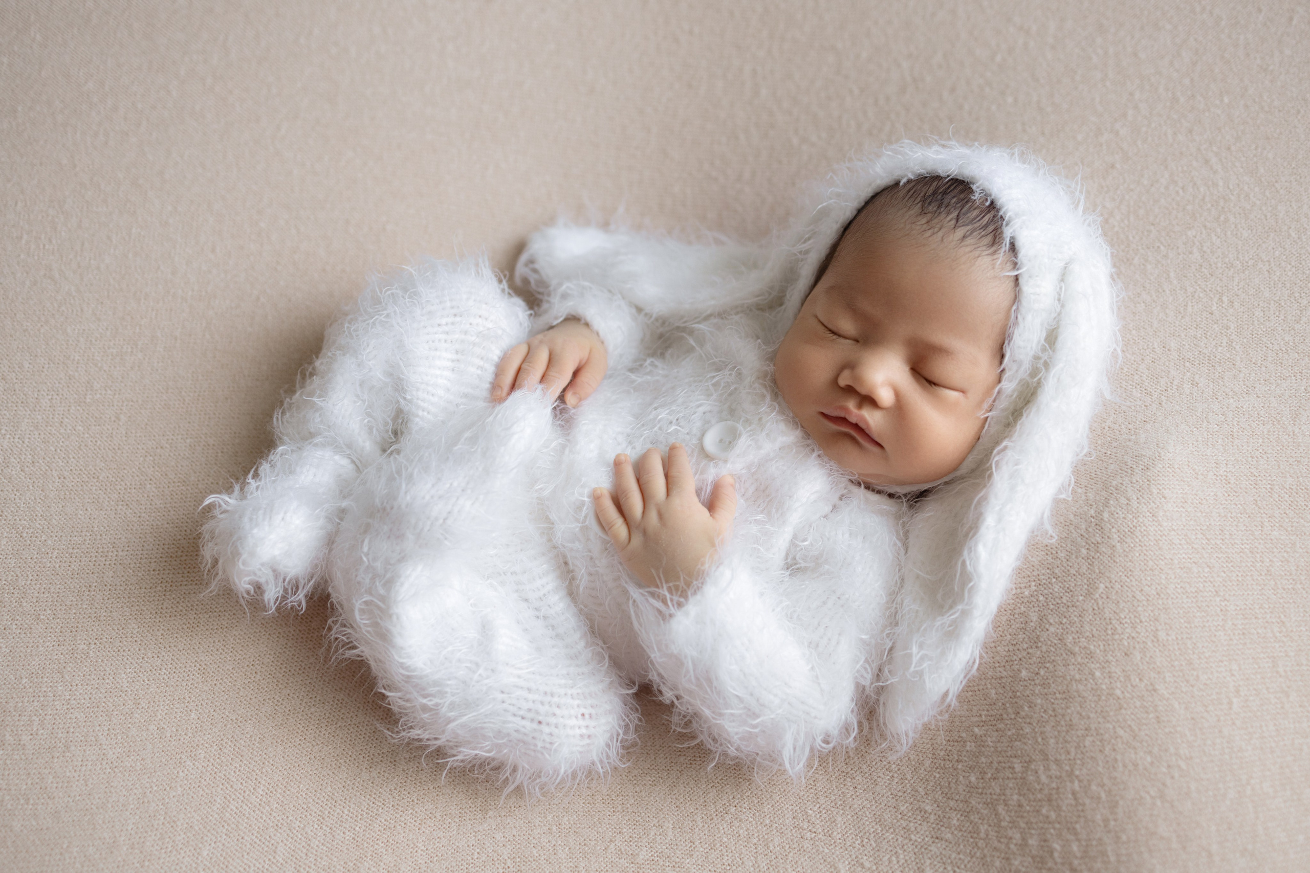 костюмчик зайки для мальчика с шапочкой, одежда для newborn съёмки дома, Красноярск