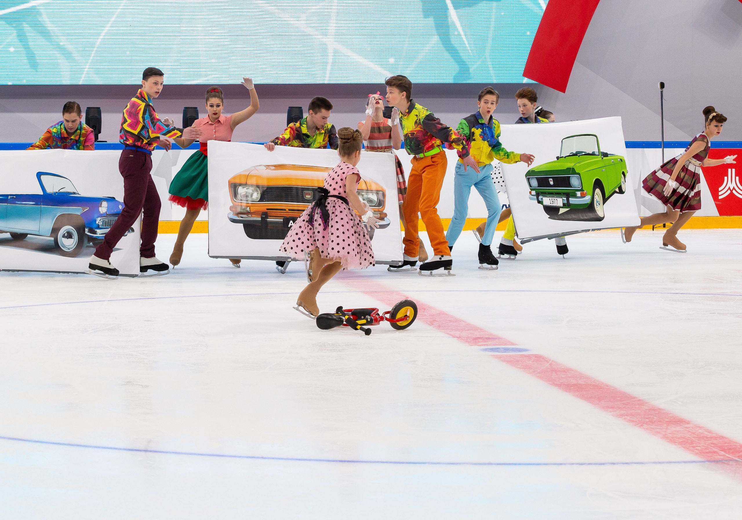 Кубок Московского Спорта. Фестиваль балетов на льду «Битва Школ» 2024. Репортажный фотограф в Москве