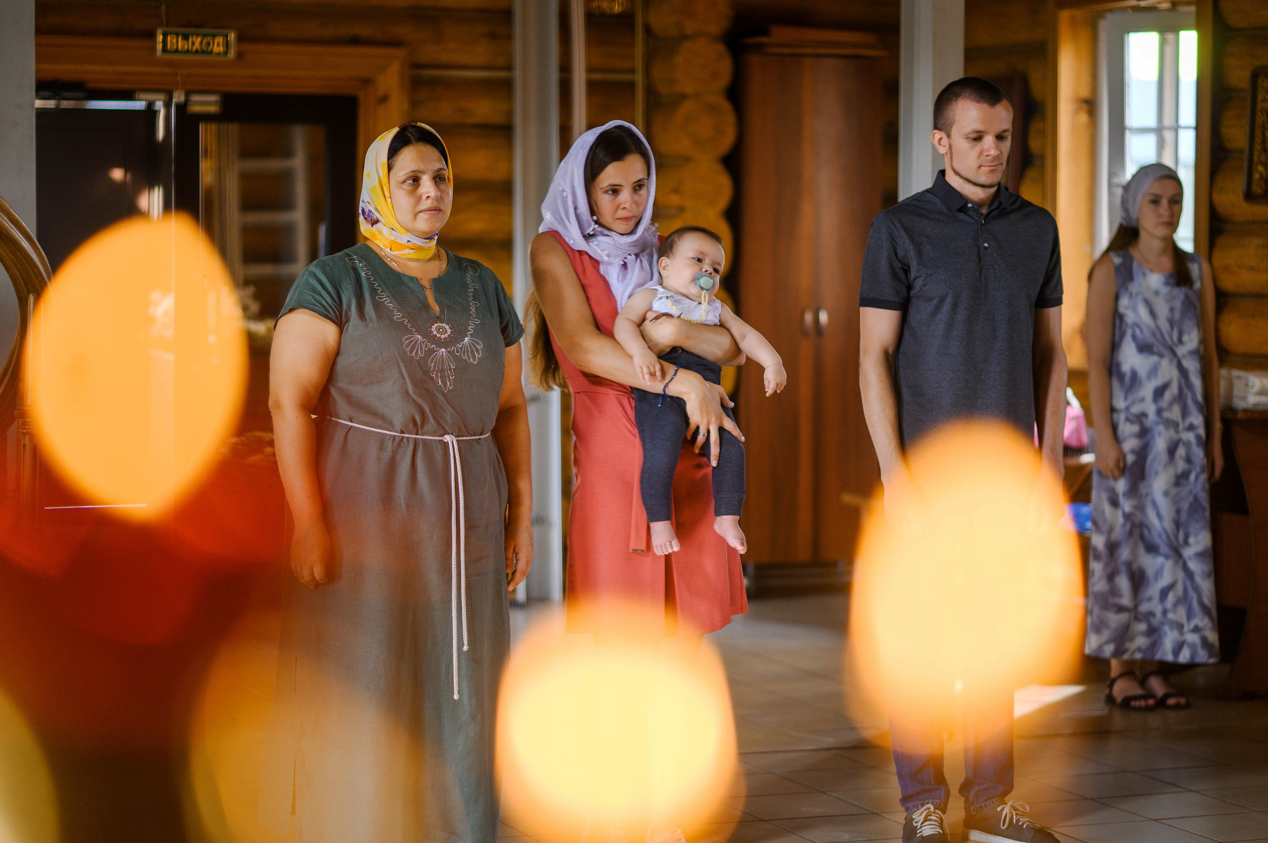 Крещение Олега. Храм святых мучеников Адриана и Наталии (дальнее Арбеково). Свадебный и семейный Фотограф в Пензе Татьяна Лапоногова