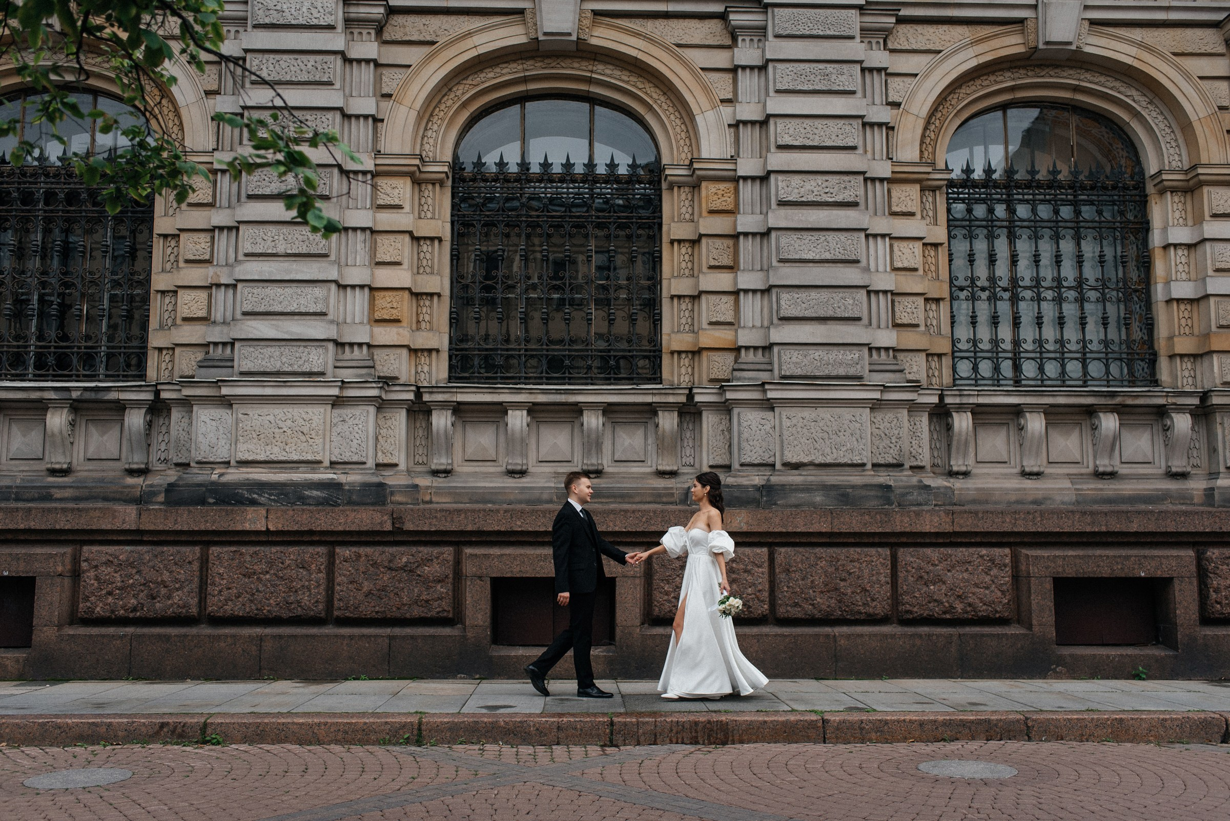 свадебная фотосессия в академии Штиглица