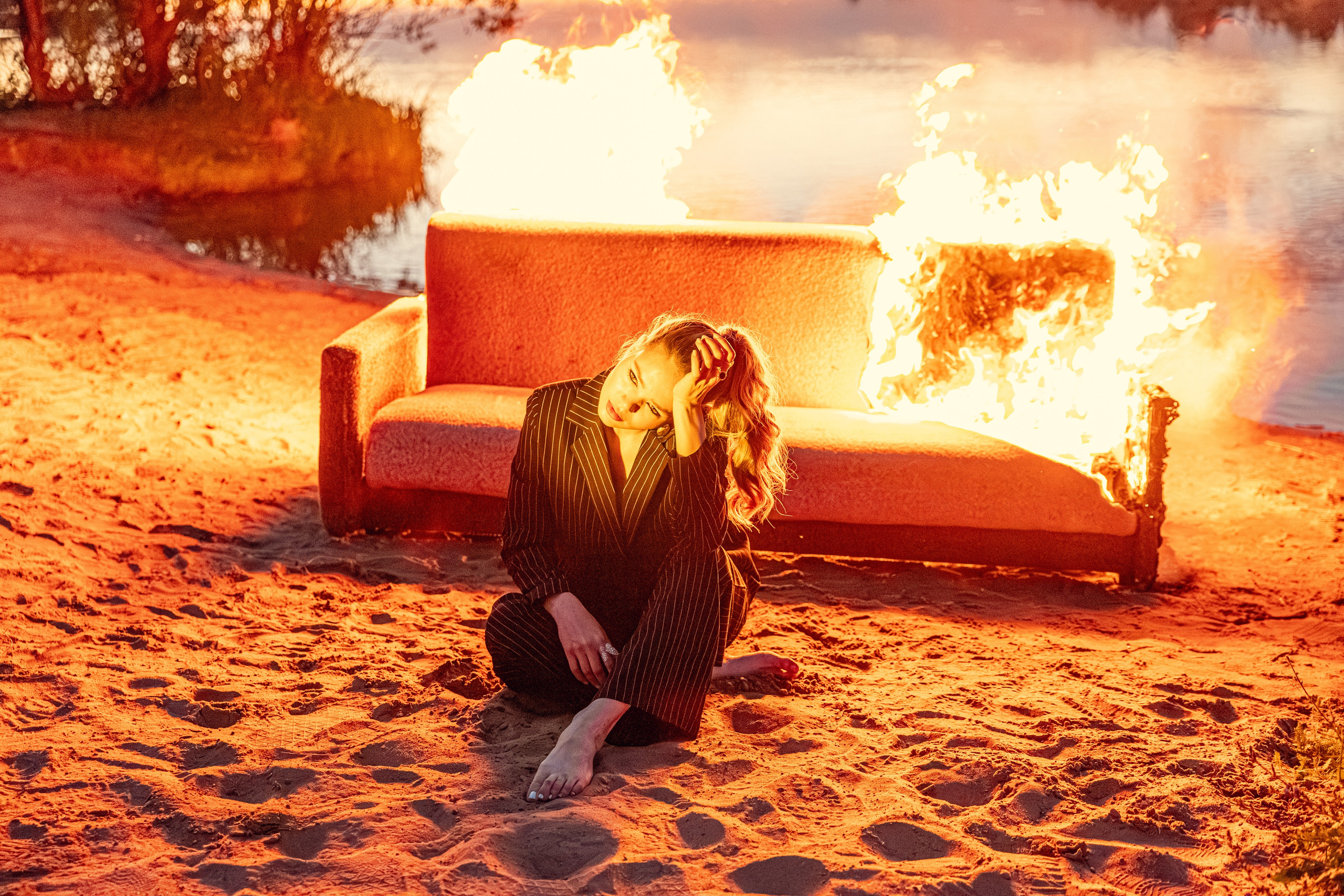 Огненная фотосессия. Фотограф в Казани Ольга Яшина