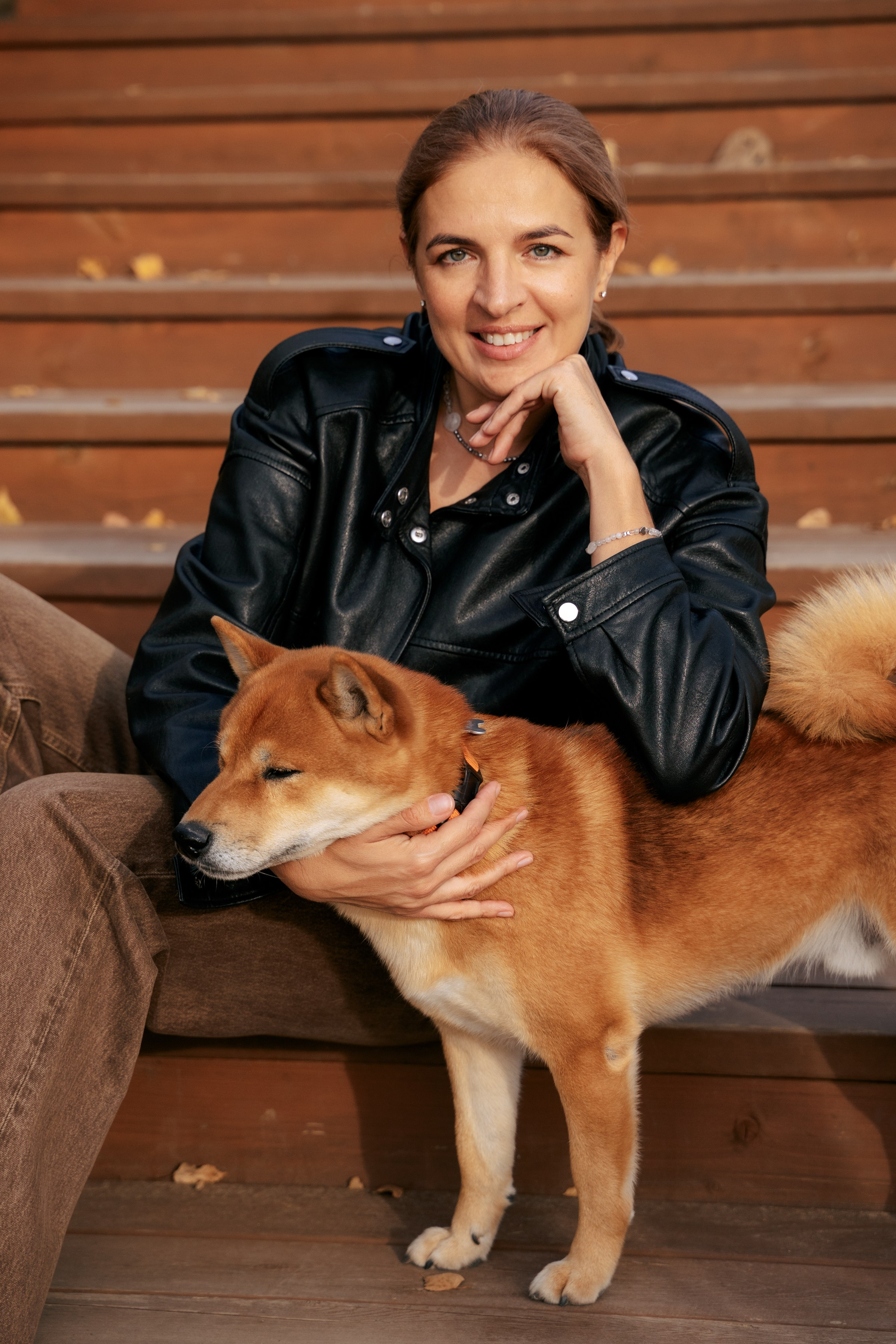 С любимчиком. Фотограф в Казани Алсу Багабиева