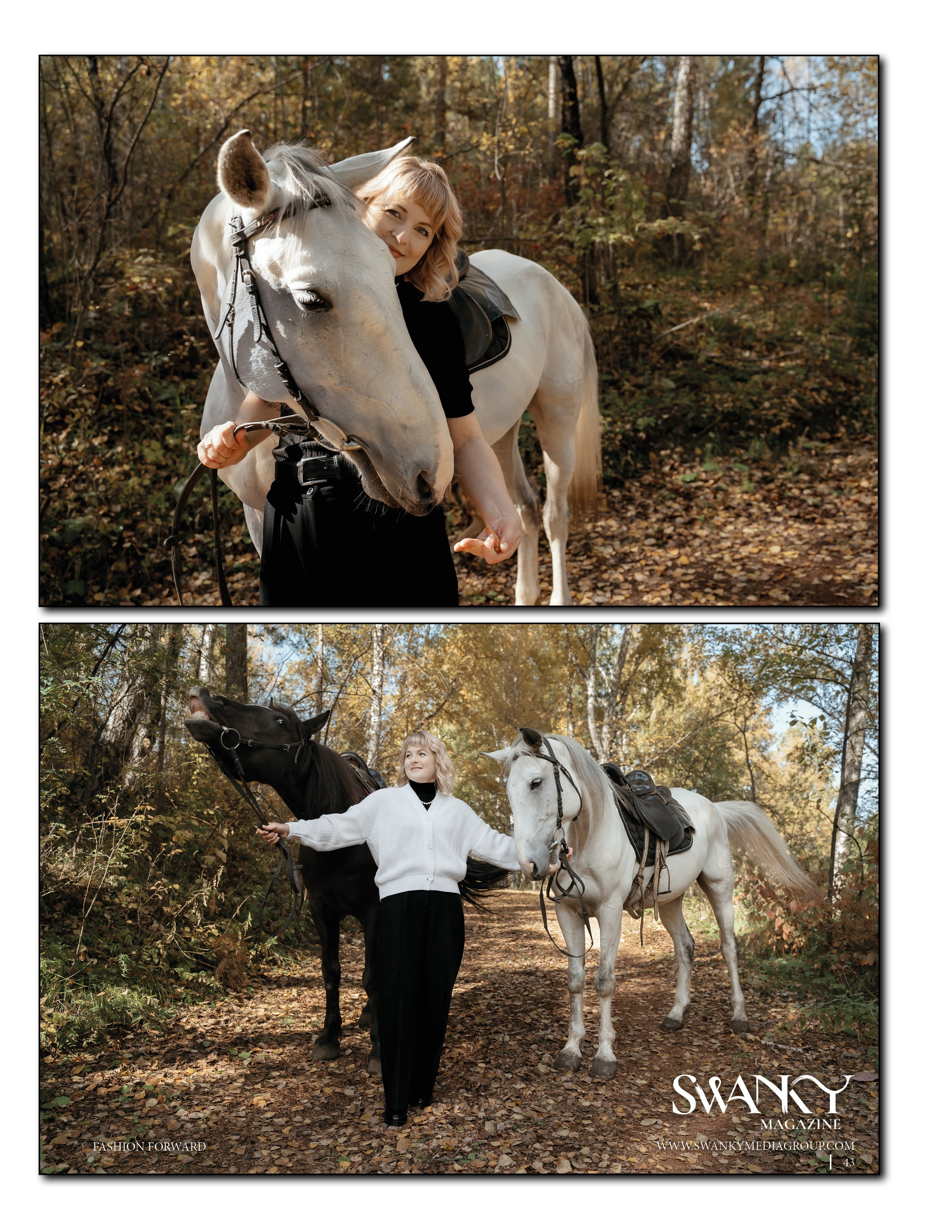 Swanky Mag Beauty Edition October 2024. Фотограф Ким Наталья в Красноярске