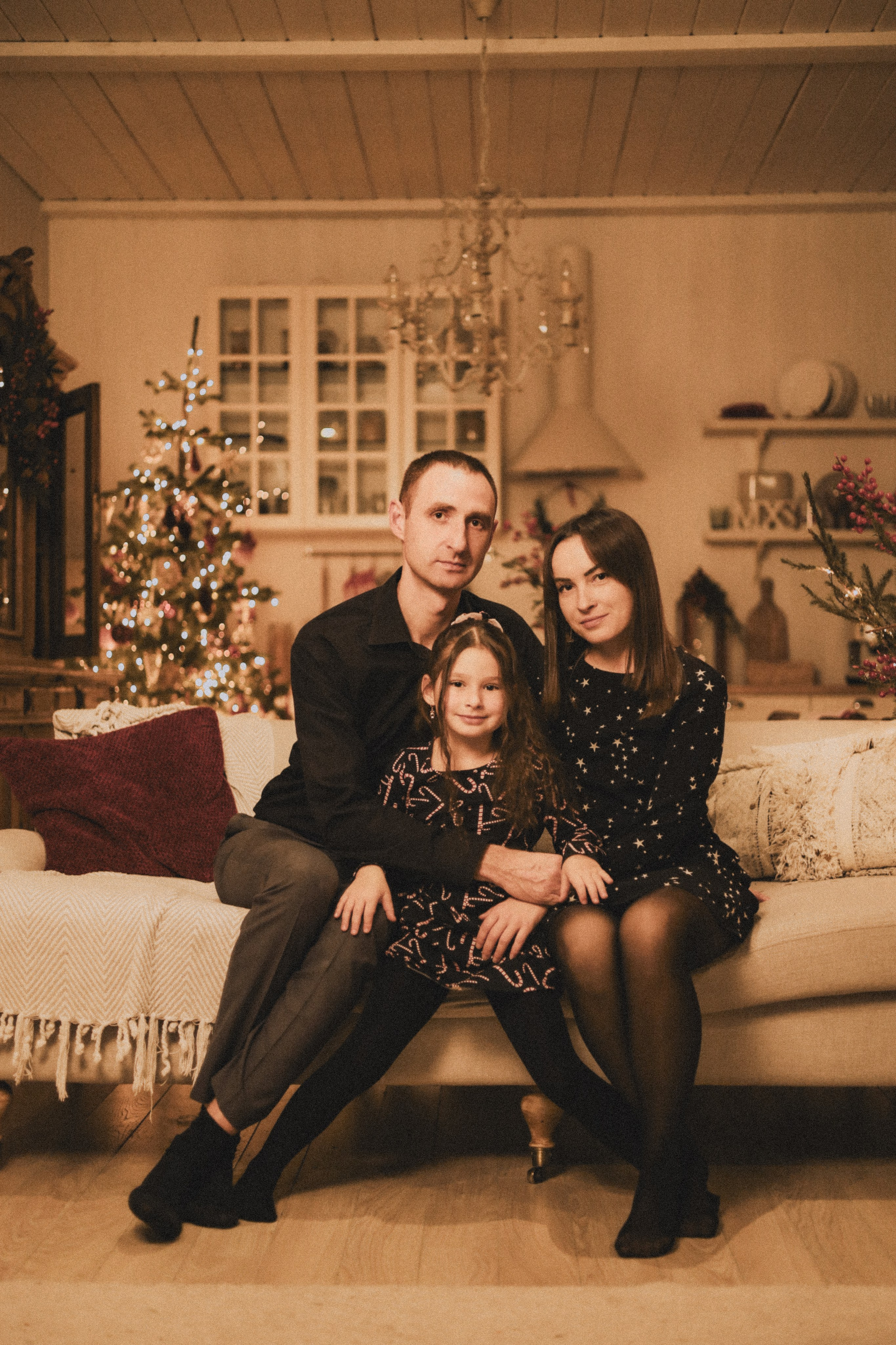 New Year's family. Фотограф Санкт-Петербурга