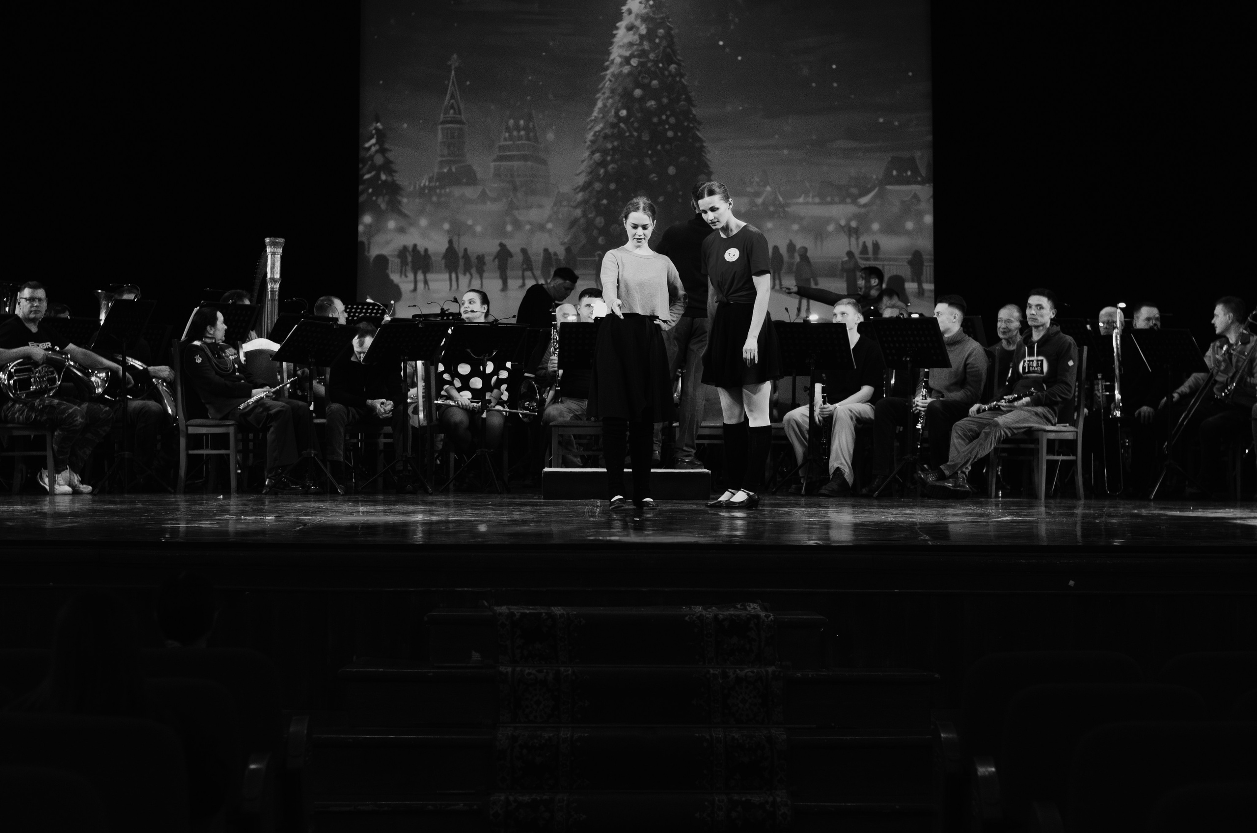 Новогодняя программа «Щелкунчик» на сцене Дома Офицеров. Портретный и репортажный фотограф в Санкт-Петербурге Варвара Жукова