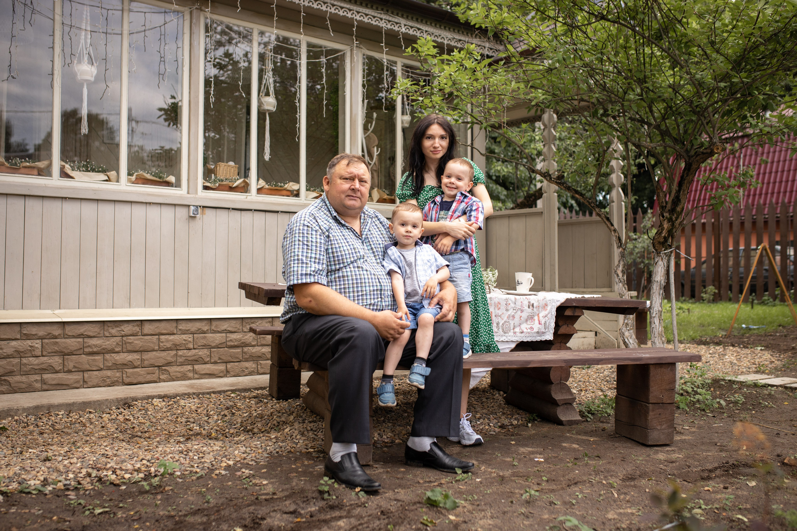 Семейная фотосессия на даче. Фотограф в Железнодорожном и Балашихе