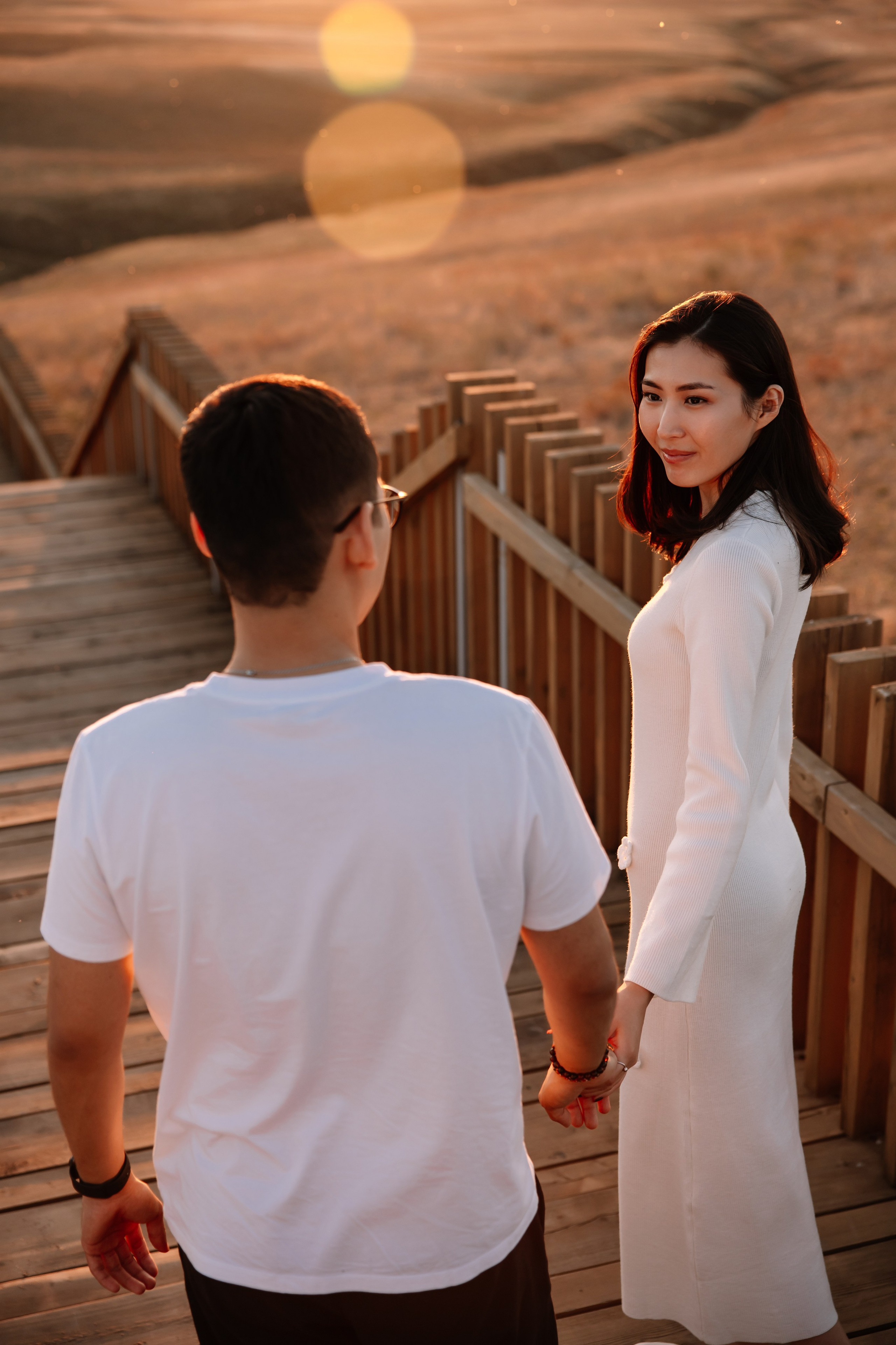 Предсвадебная фотосессия Нарана и Юлии. Свадебный и семейный фотограф в Элисте Лиджик Сарлов