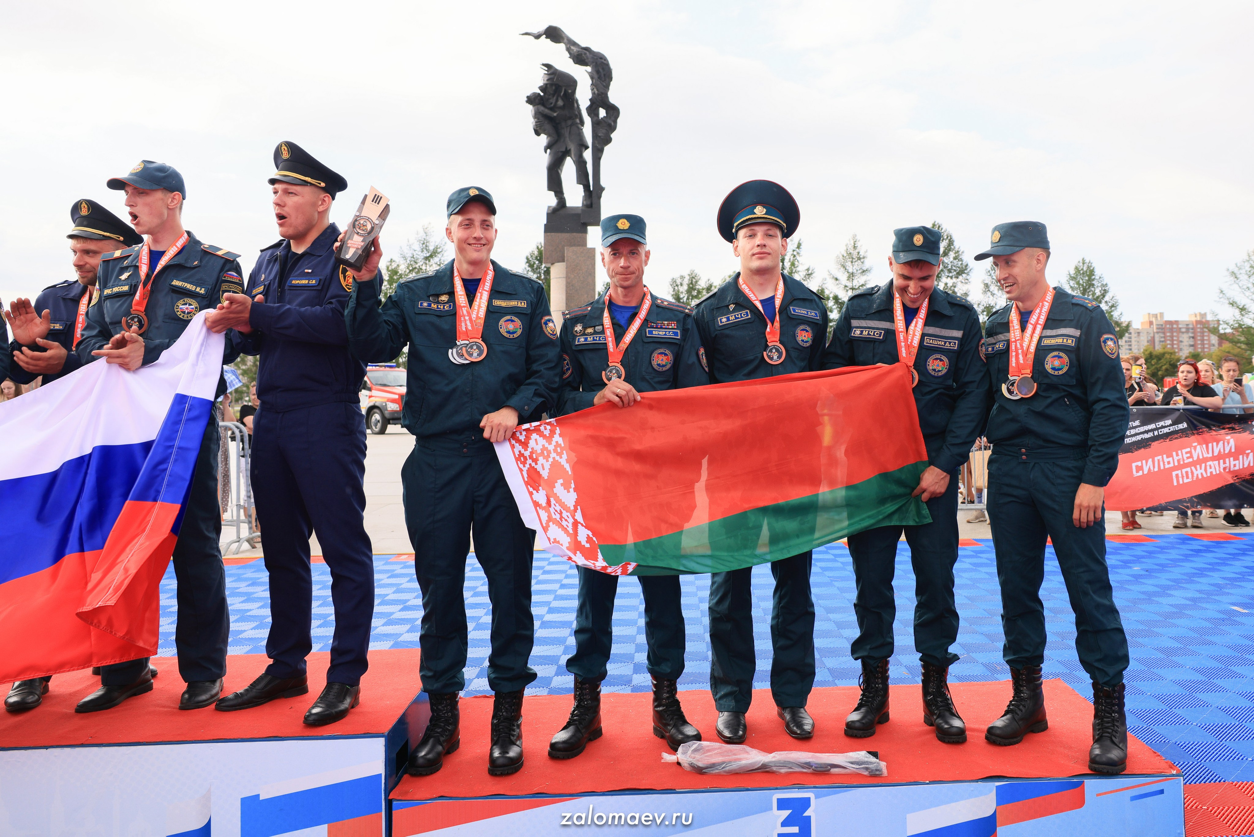 Сильнейший пожарный. Фотограф Александр Заломаев