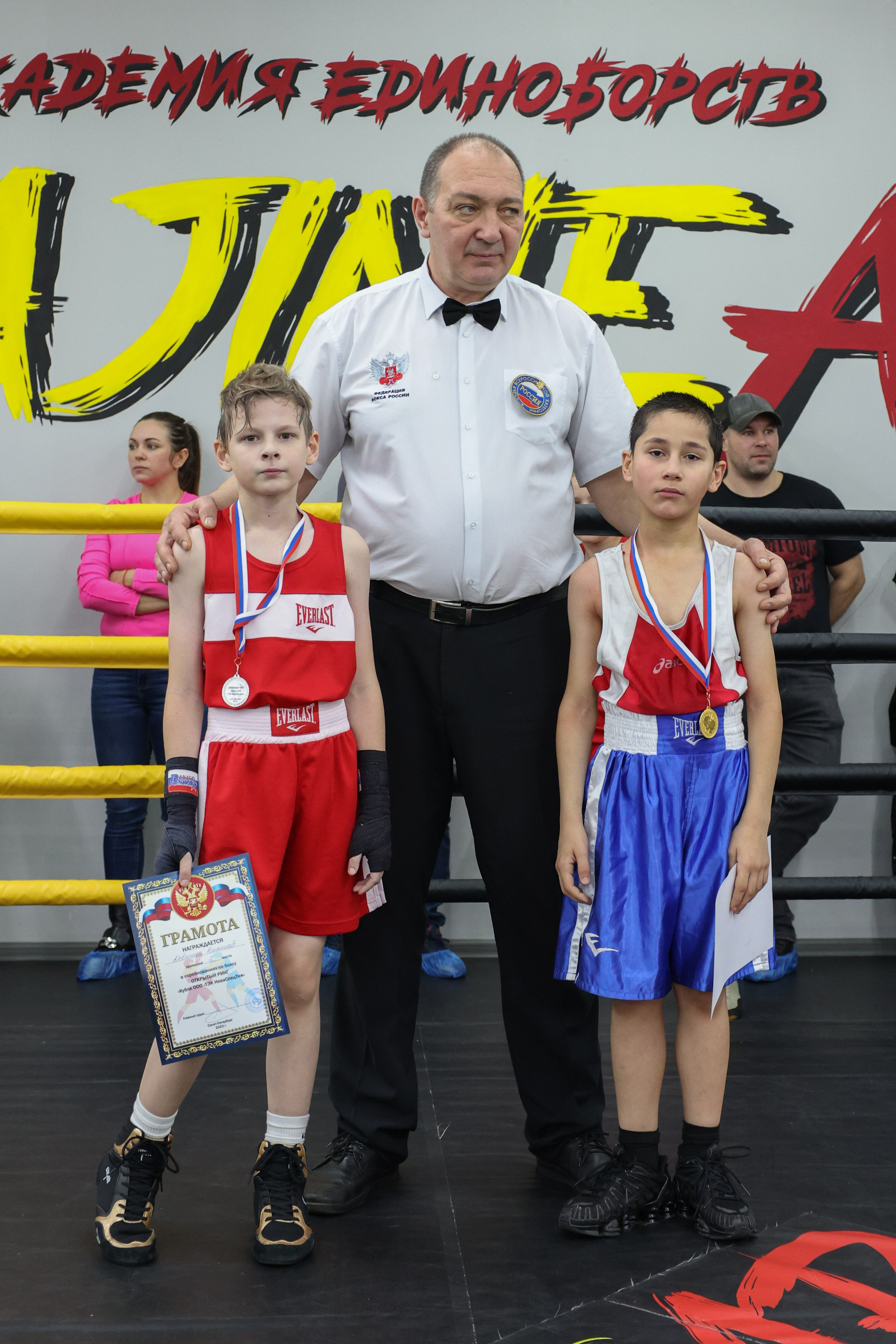 Открытый ринг «кубок ООО «ТЭК НеваСпецТяж». Фотограф Александр Заломаев