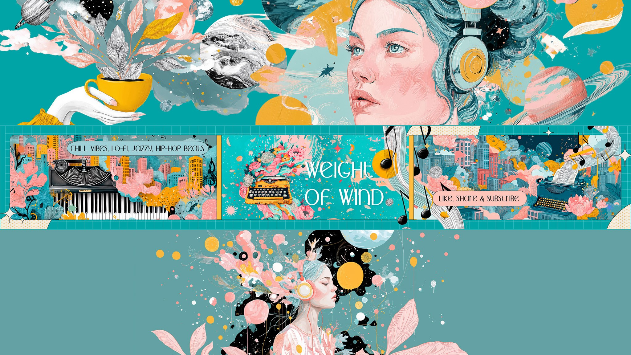 Проект ИИ музыки «Weightofwind». AI-художник, контентмейкер, режиссёр Наталия Жданович