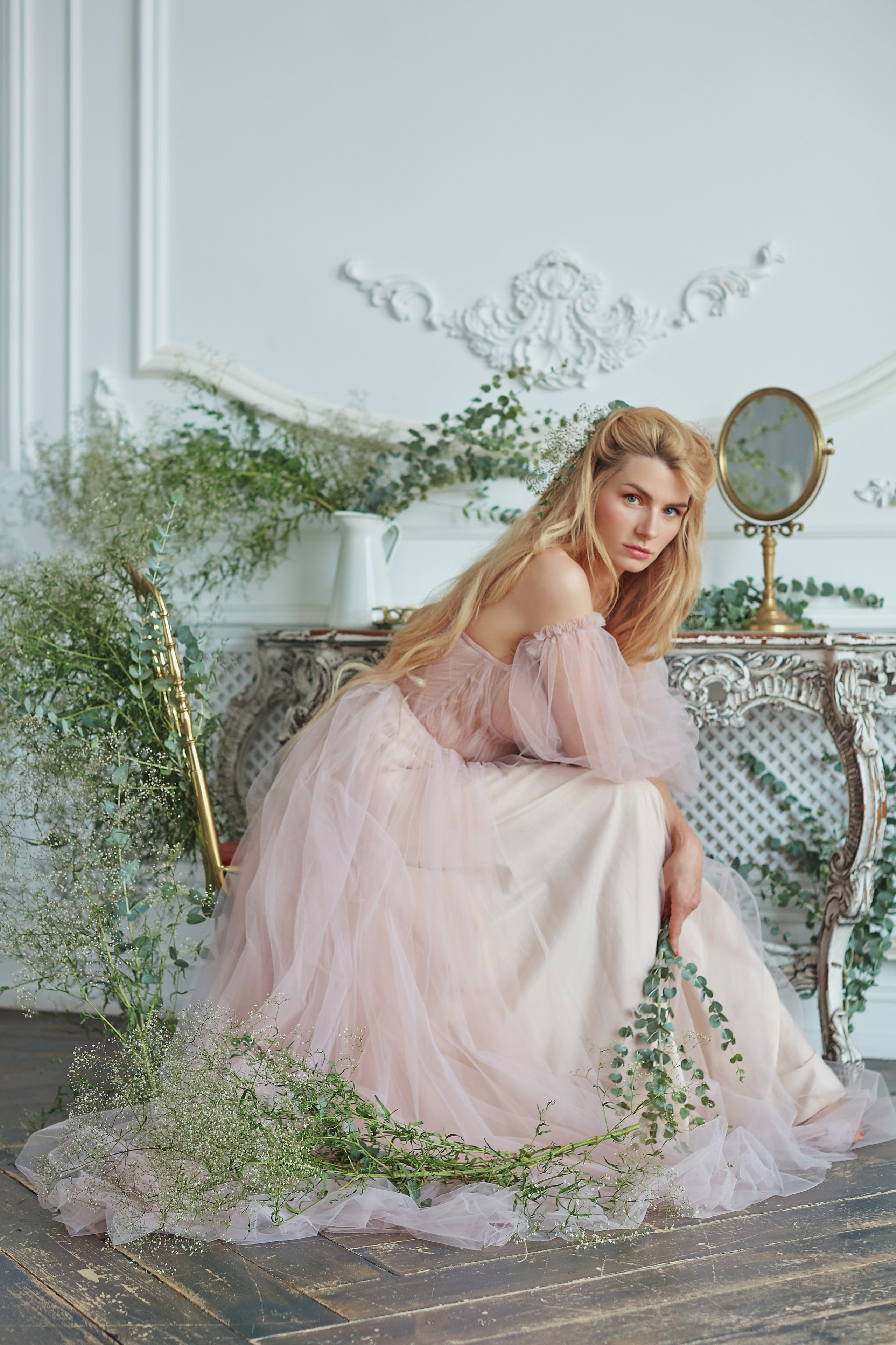 Нежная фотосессия красивой рапунцель. Фотограф Ольга Ефремова