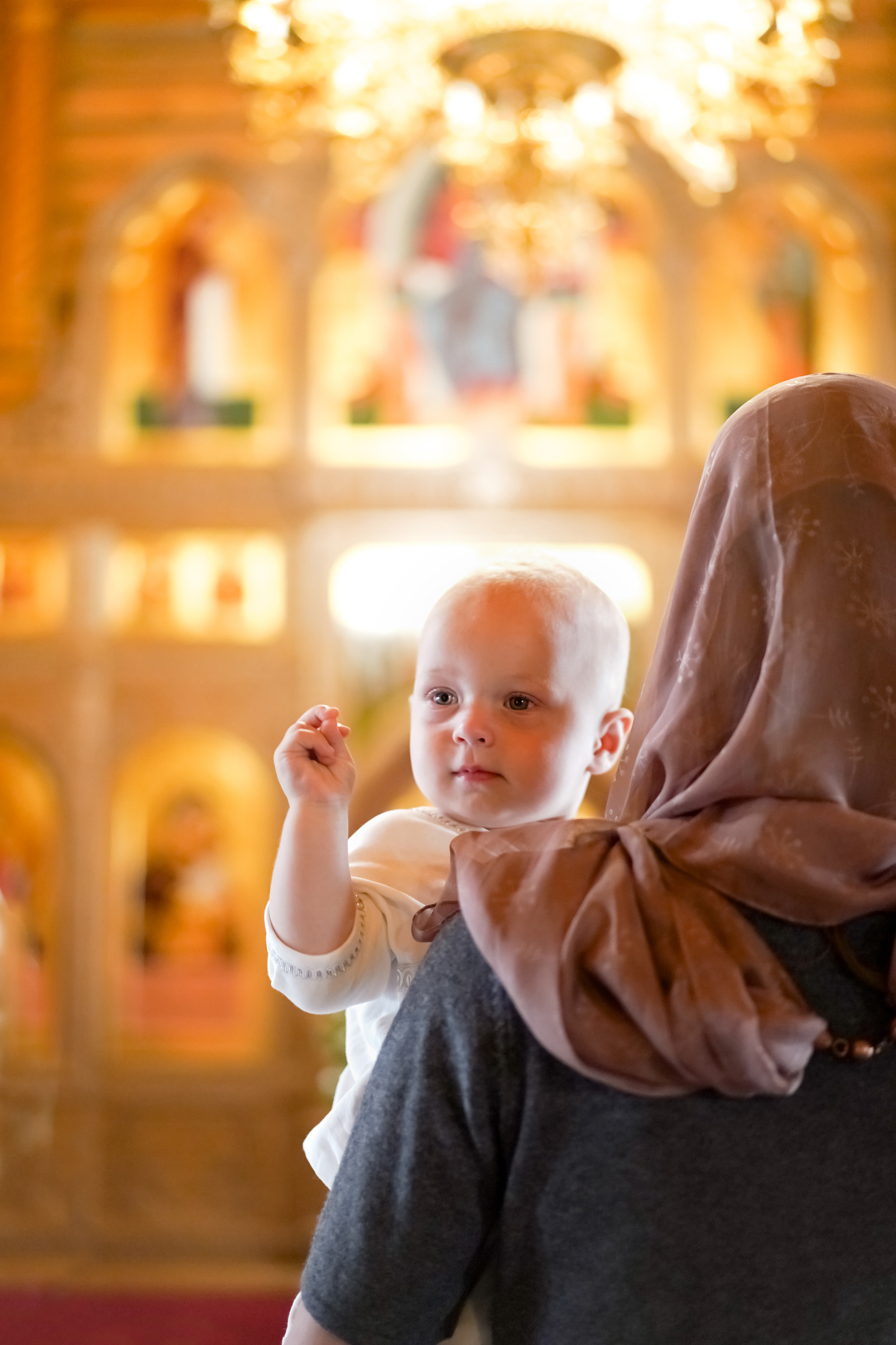 Крещение. Фотограф новорожденных в Пензе Позднякова Елена