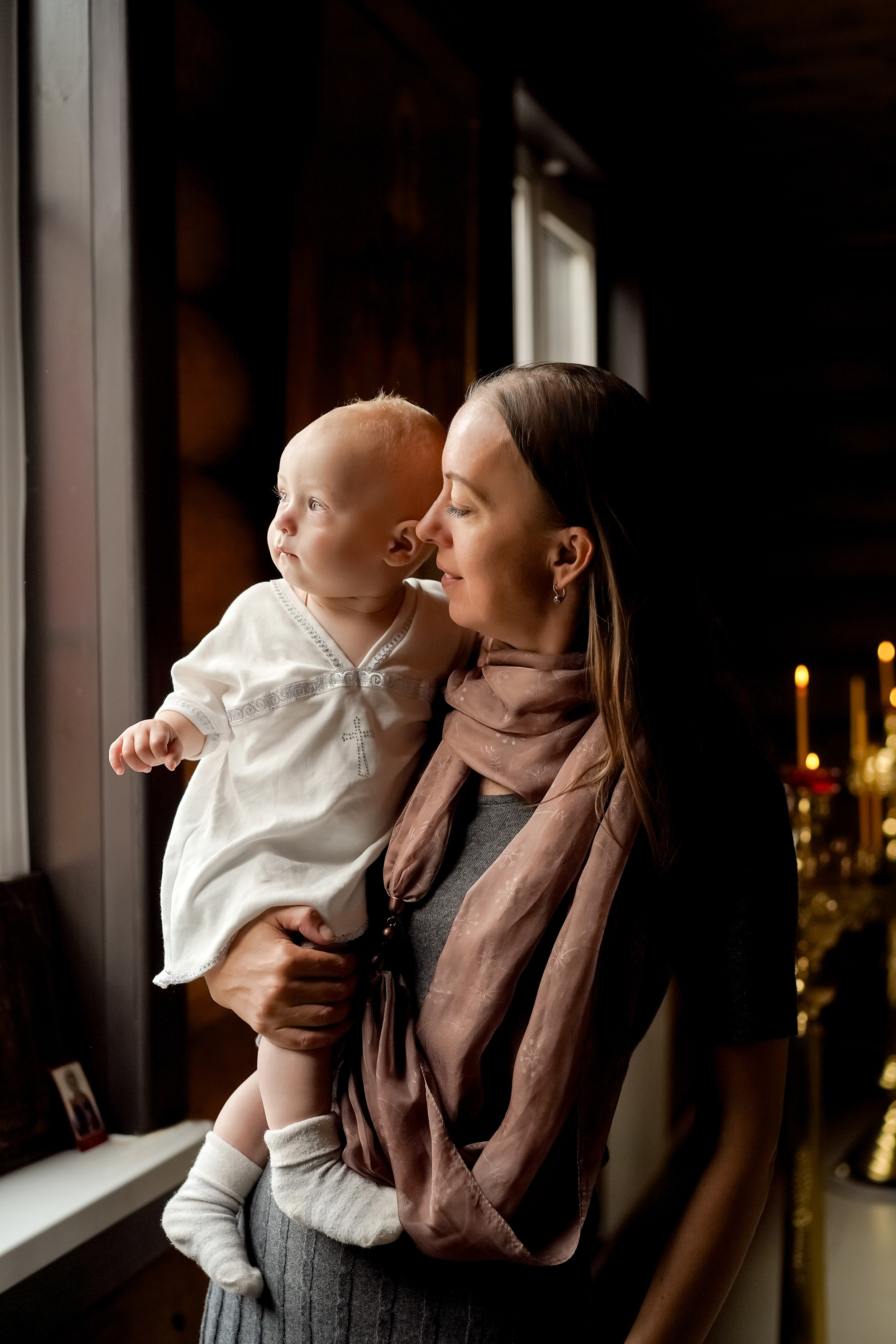 Крещение. Фотограф новорожденных в Пензе Позднякова Елена