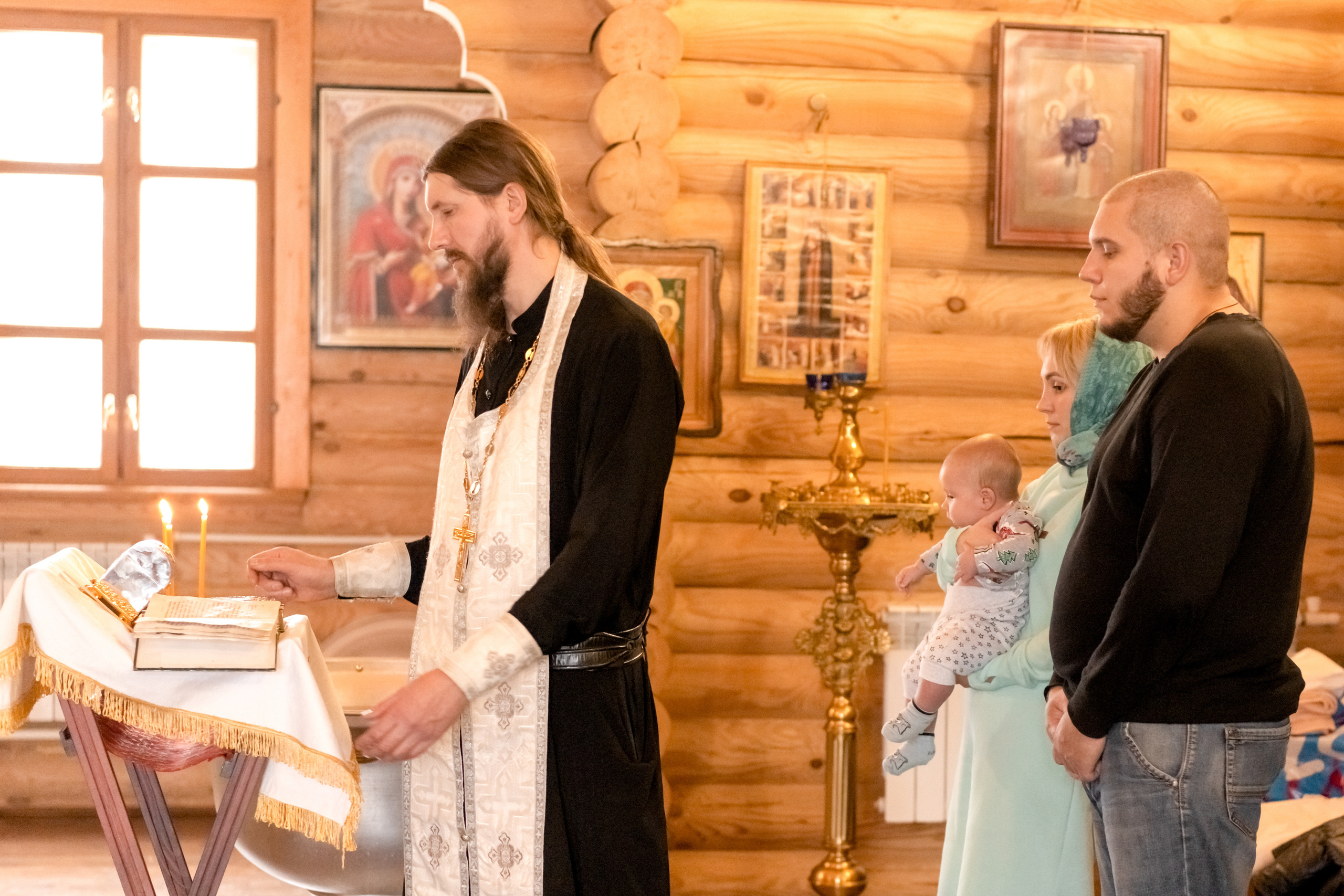 Крещение. Фотограф новорожденных в Пензе Позднякова Елена