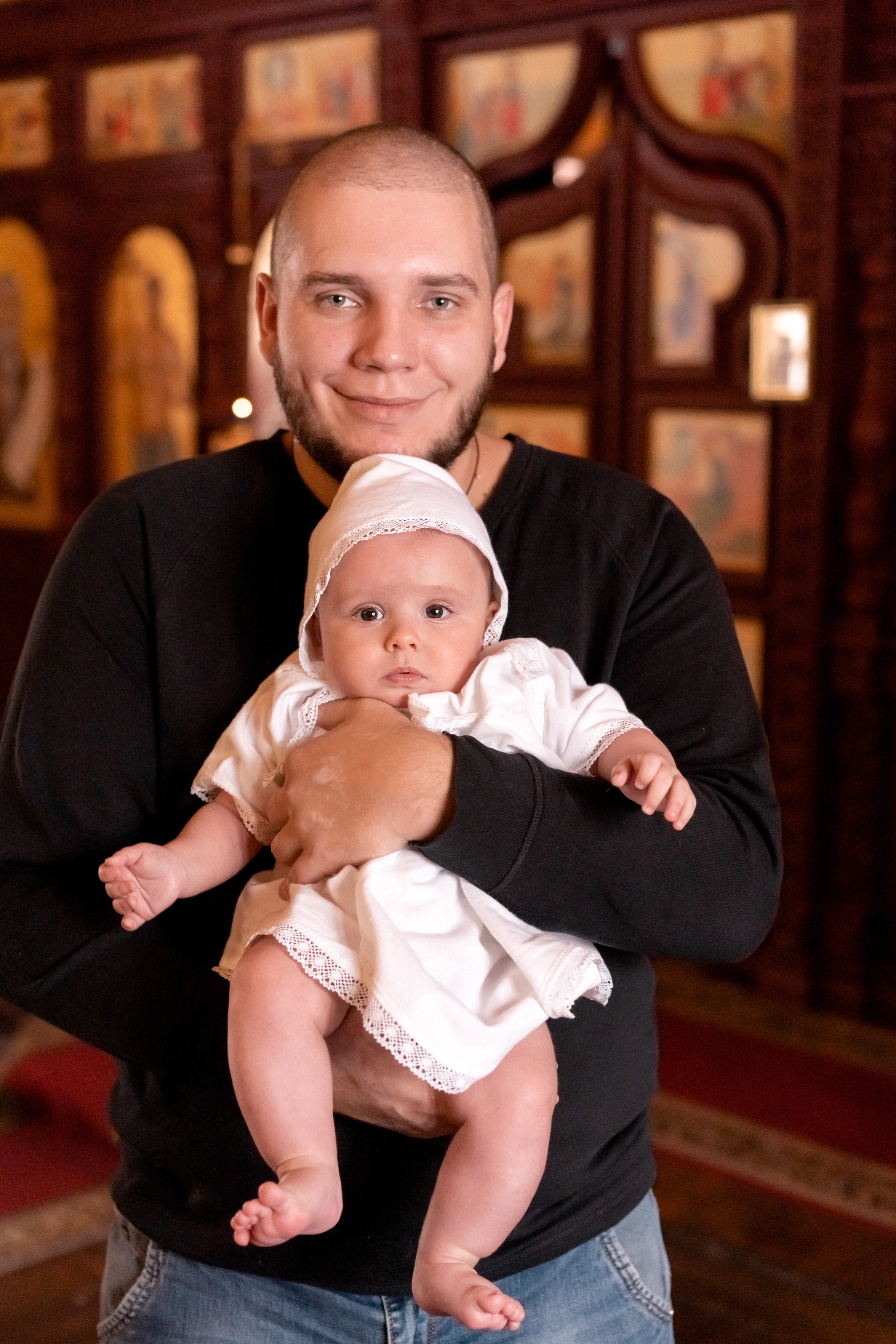 Крещение. Фотограф новорожденных в Пензе Позднякова Елена