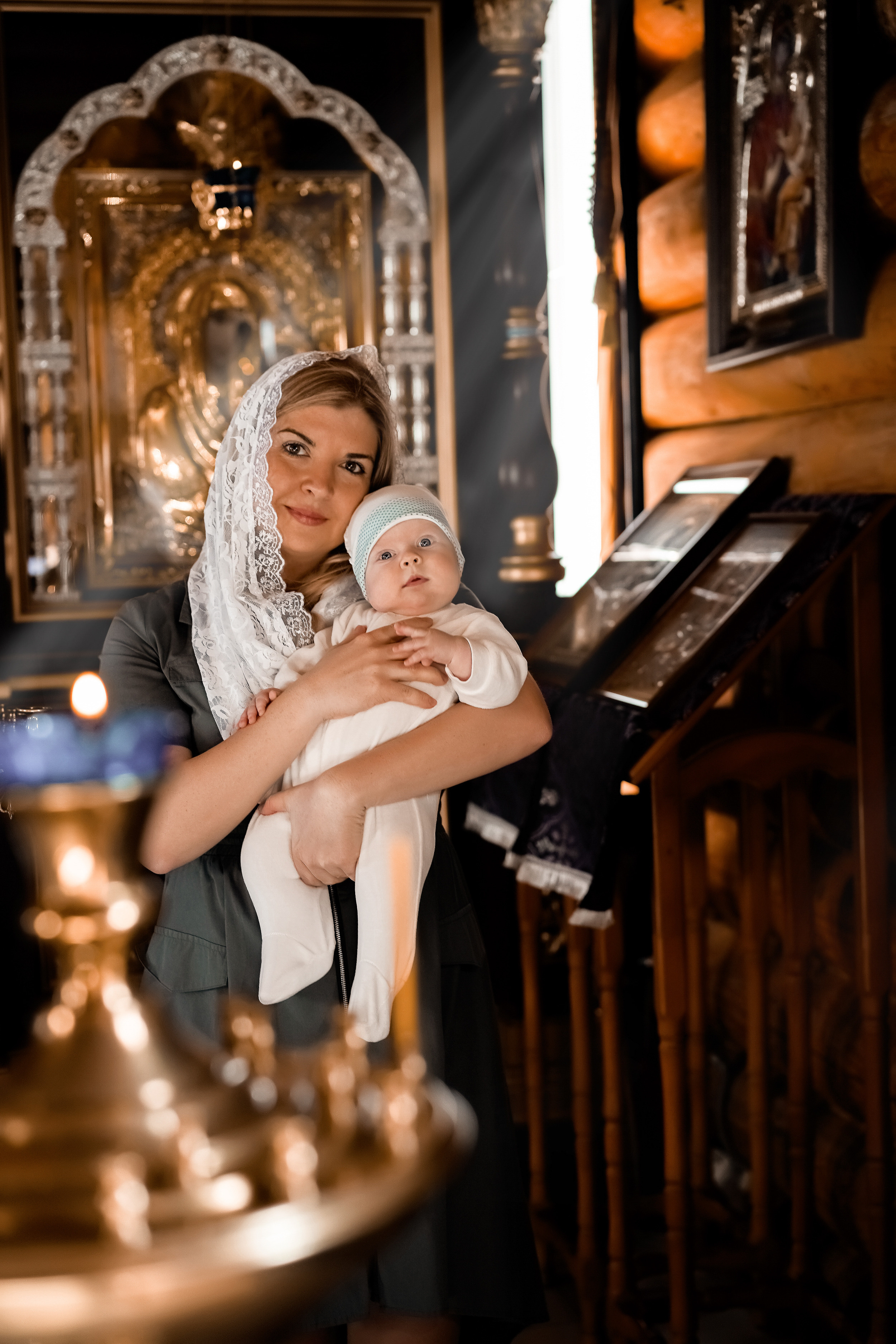 Крещение. Фотограф новорожденных в Пензе Позднякова Елена