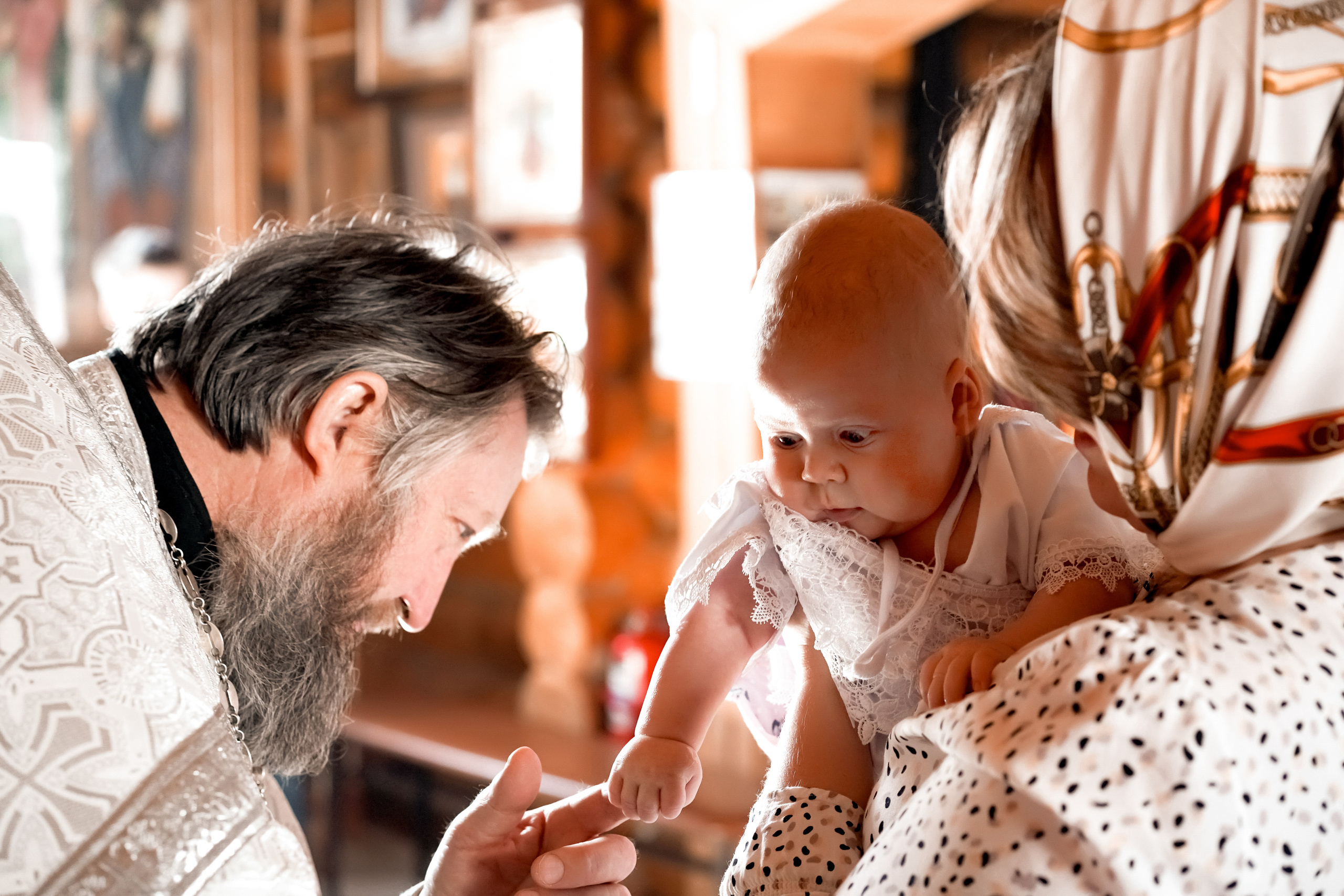 Крещение. Фотограф новорожденных в Пензе Позднякова Елена