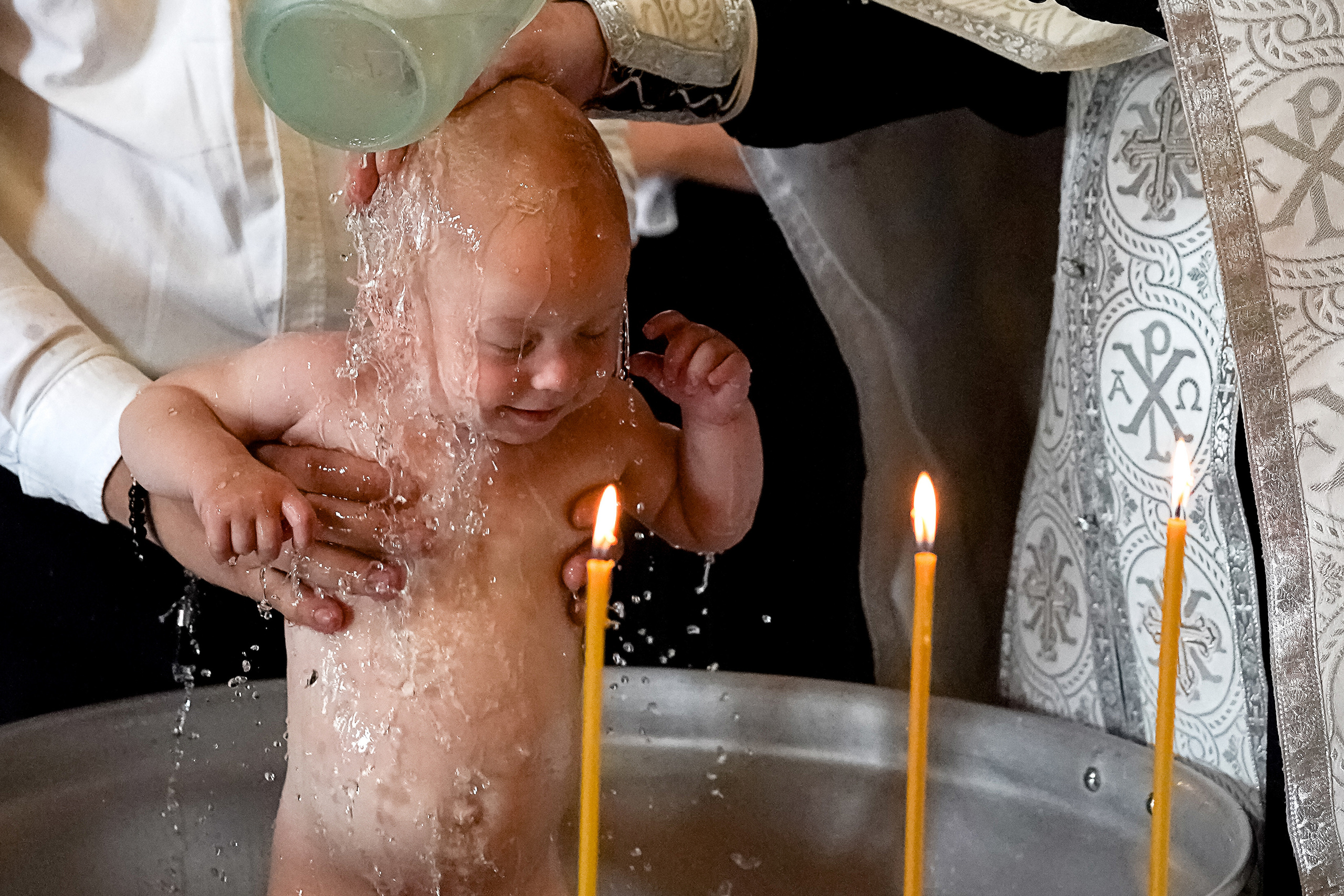 Крещение. Фотограф новорожденных в Пензе Позднякова Елена