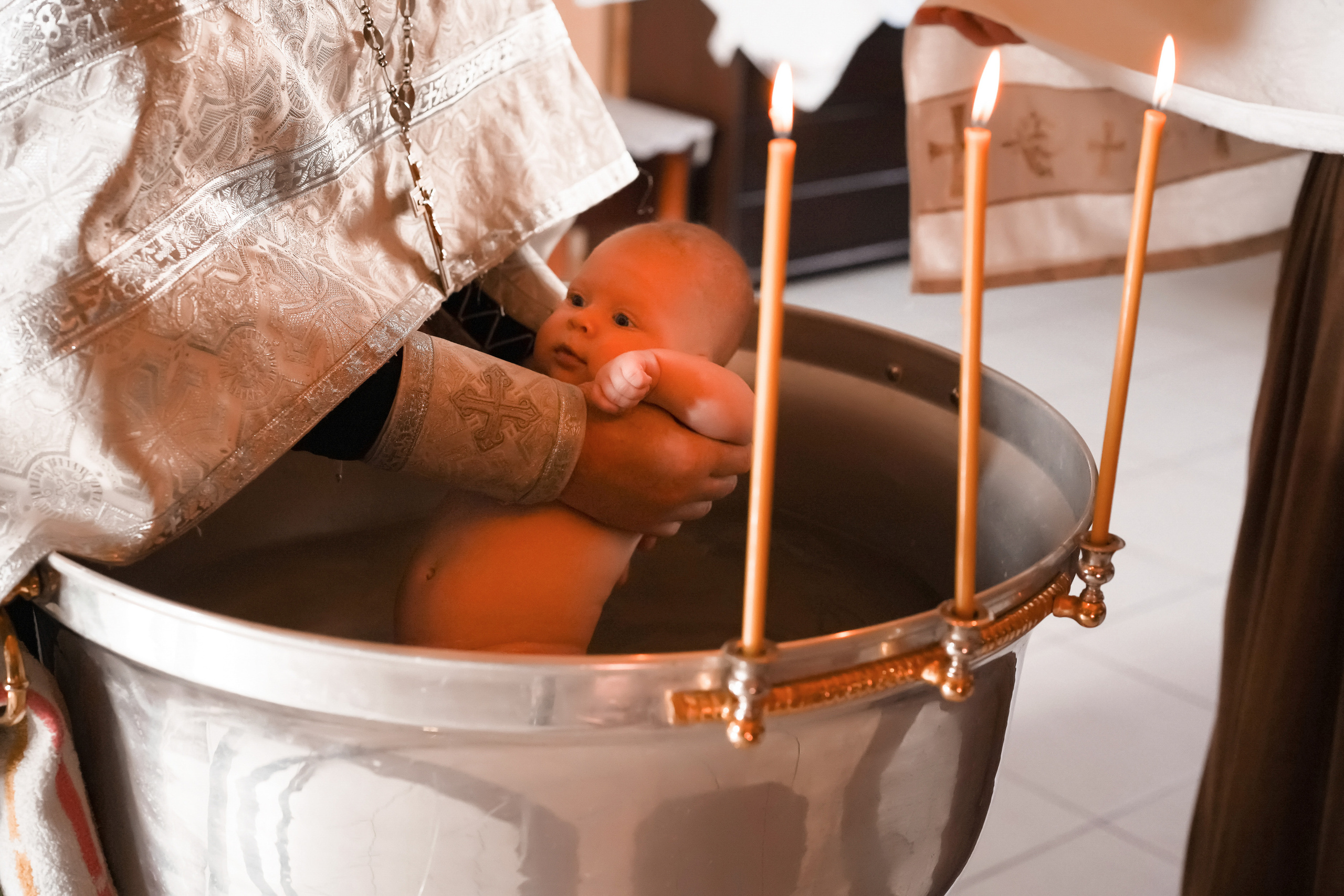 Крещение. Фотограф новорожденных в Пензе Позднякова Елена