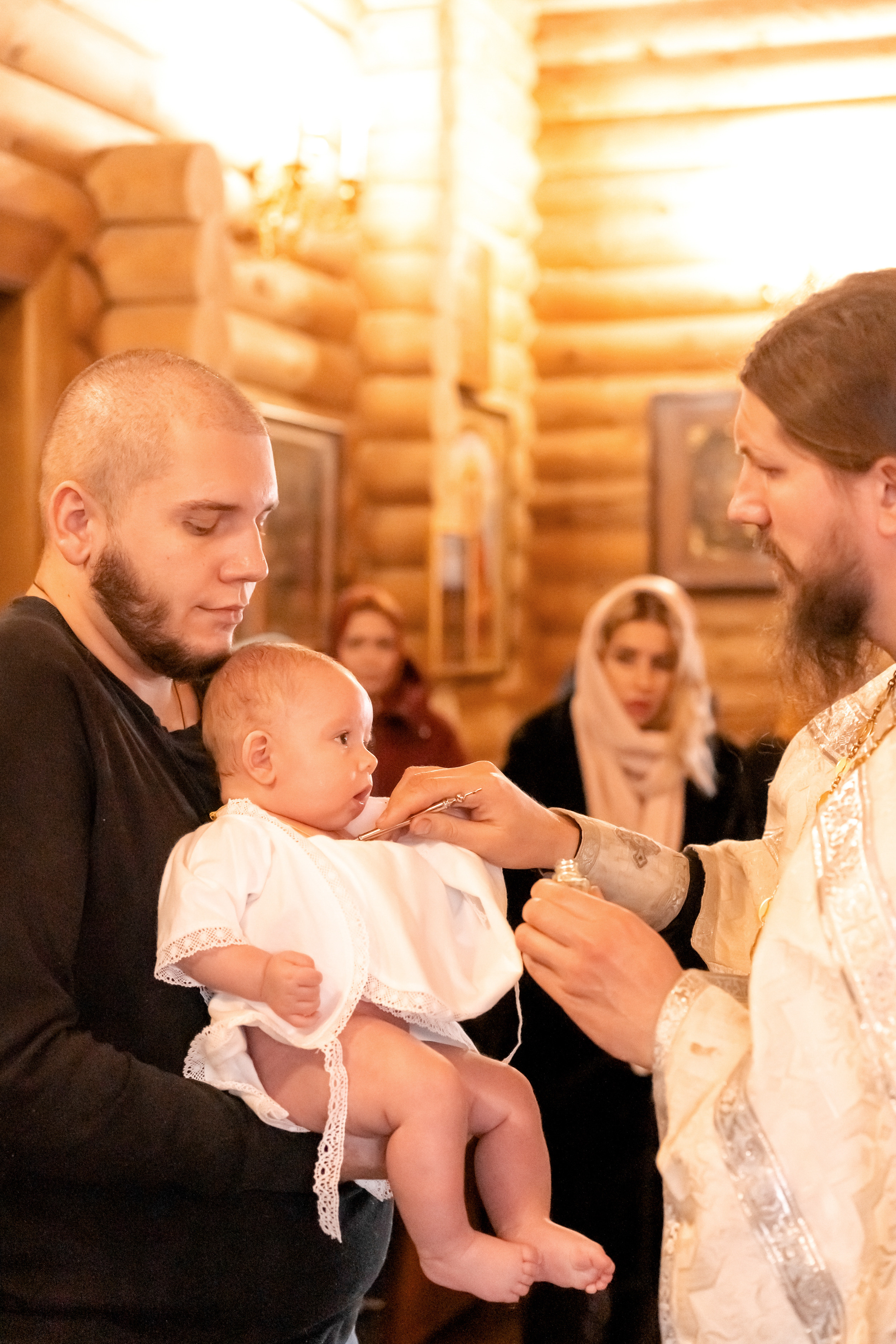 Крещение. Фотограф новорожденных в Пензе Позднякова Елена