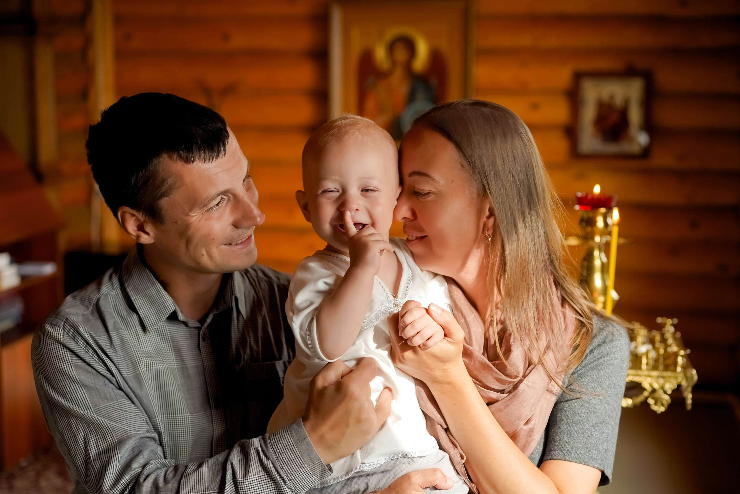 Крещение. Фотограф новорожденных в Пензе Позднякова Елена